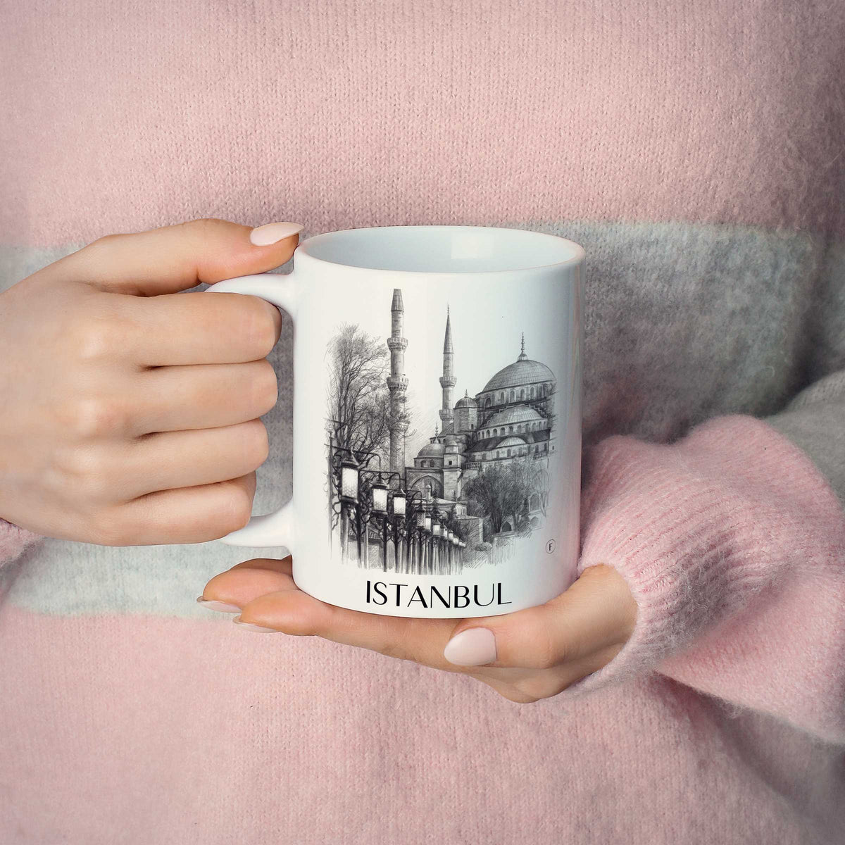 istanbul-türkei-kaffeebecher-bleistift-zeichnung-drawing