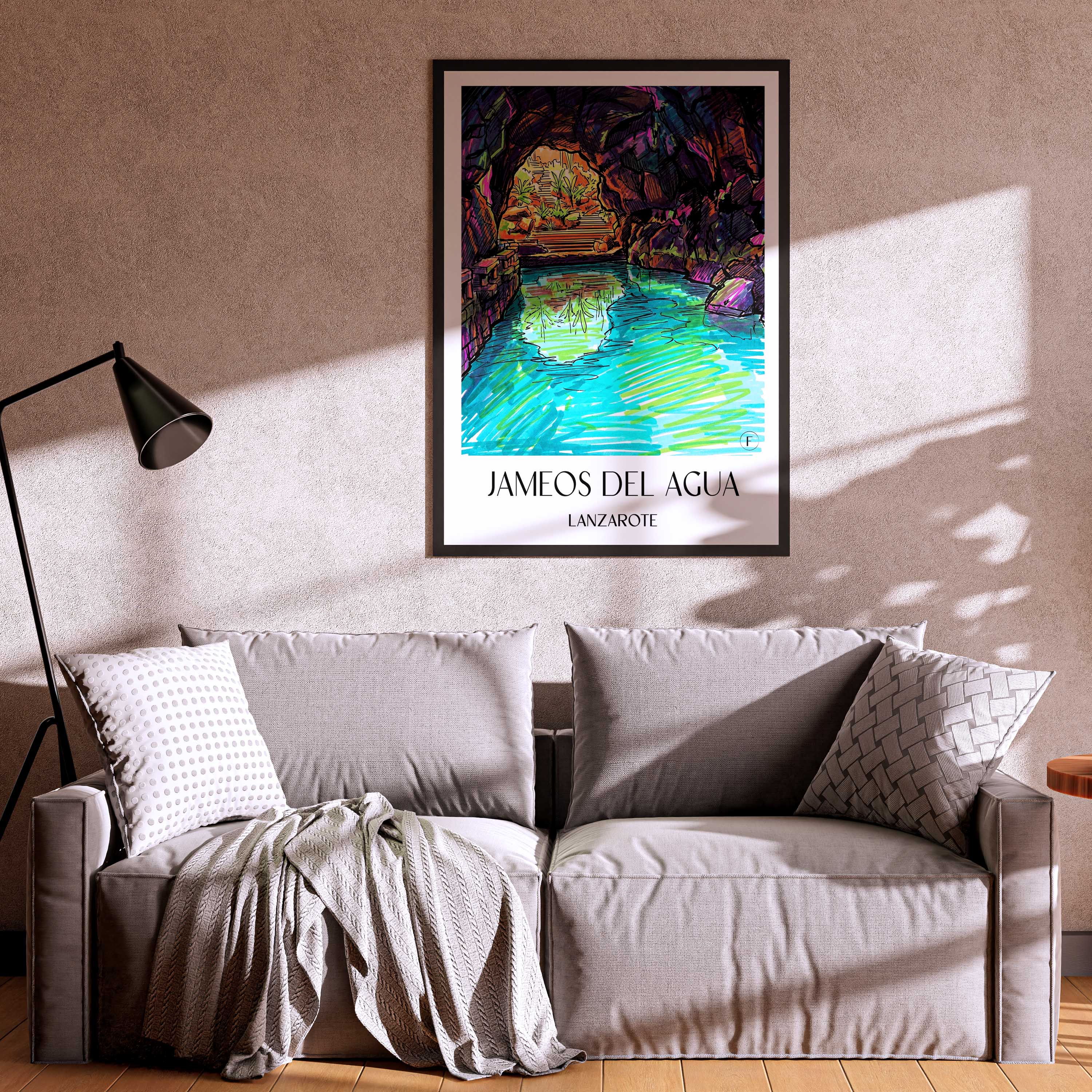 jameos-del-agua-lanzarote-spanien-poster-graffiti