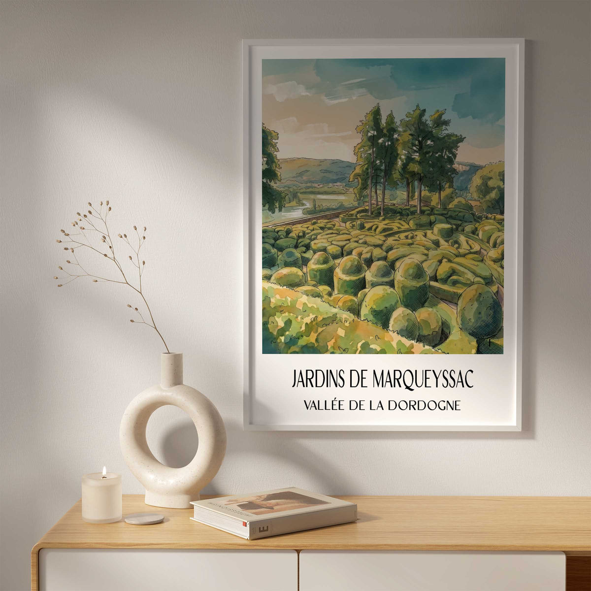 jardins-de-marqueyssac-vallée-de-la-dordogne-frankreich-poster-aquarell