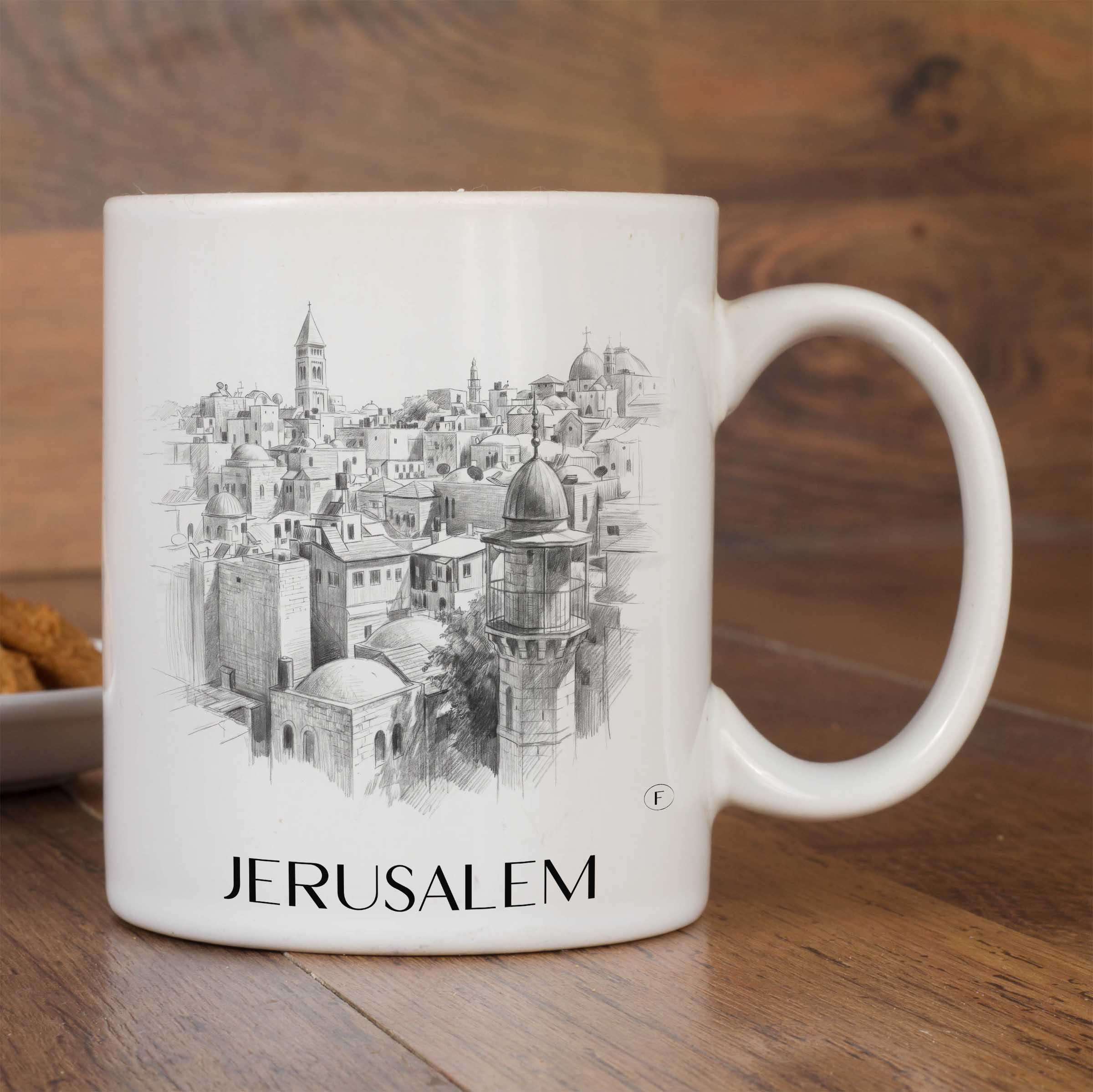 jerusalem-israel-kaffeebecher-bleistift-zeichnung-drawing