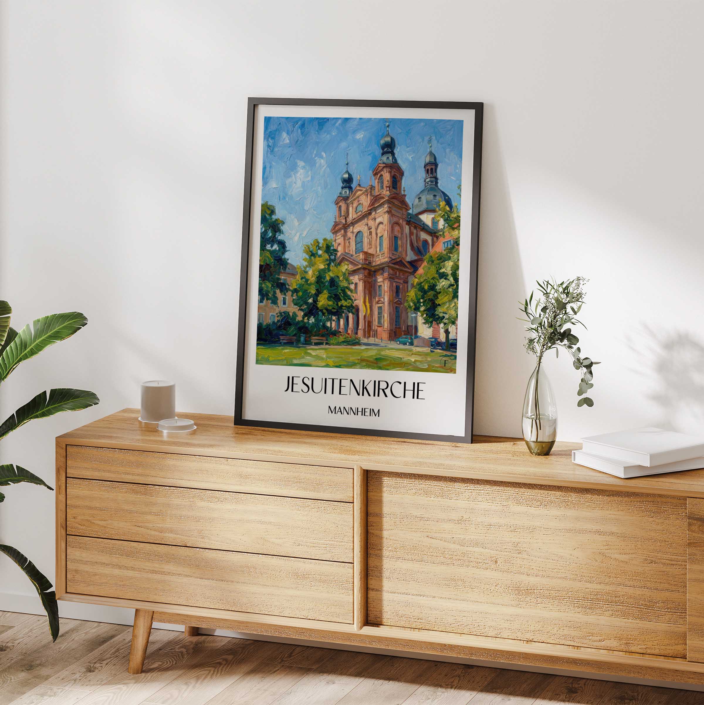 jesuitenkirche-mannheim-deutschland-poster-oil-painting-oelgemaelde