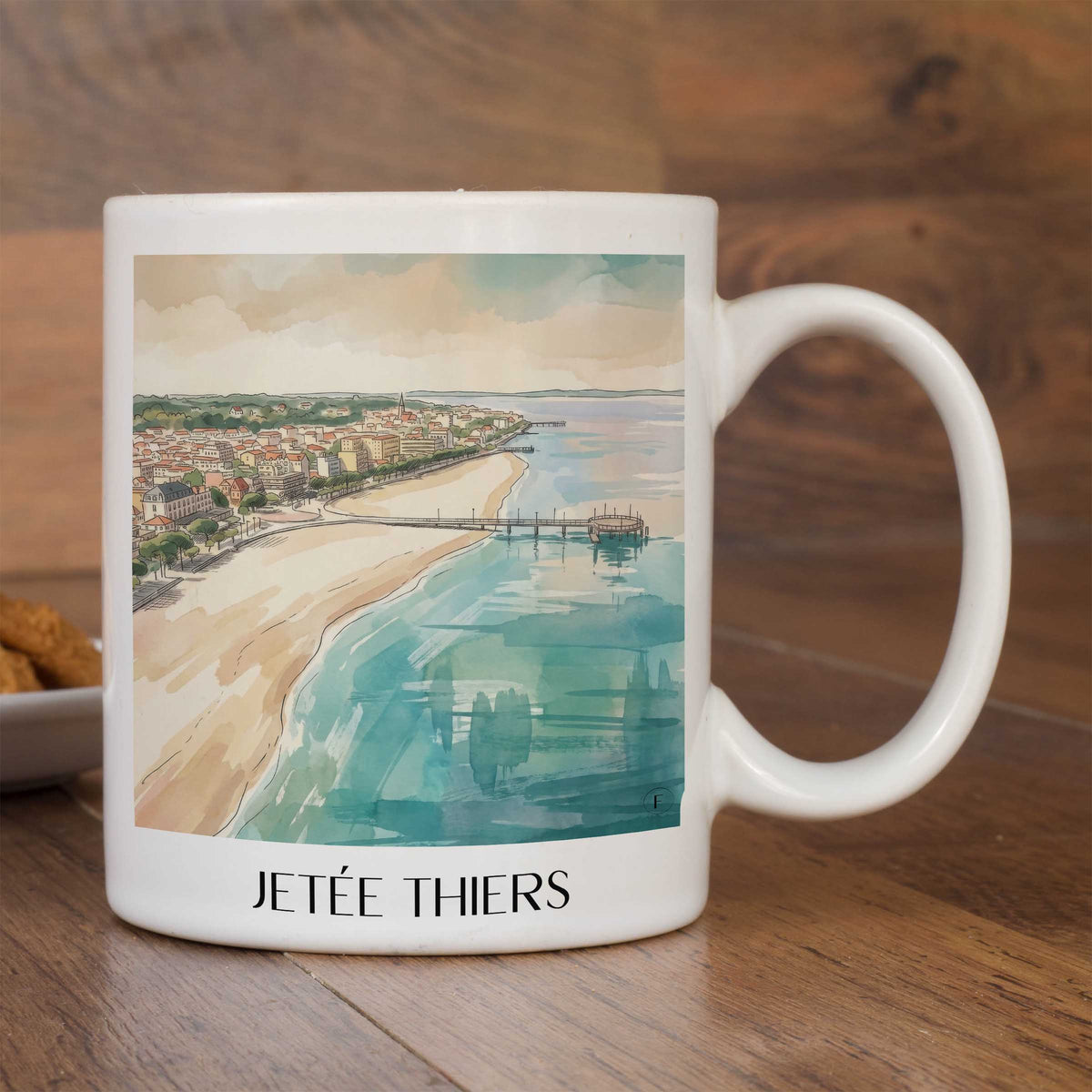 jetée-thiers-arcachon-frankreich-kaffeebecher-aquarell