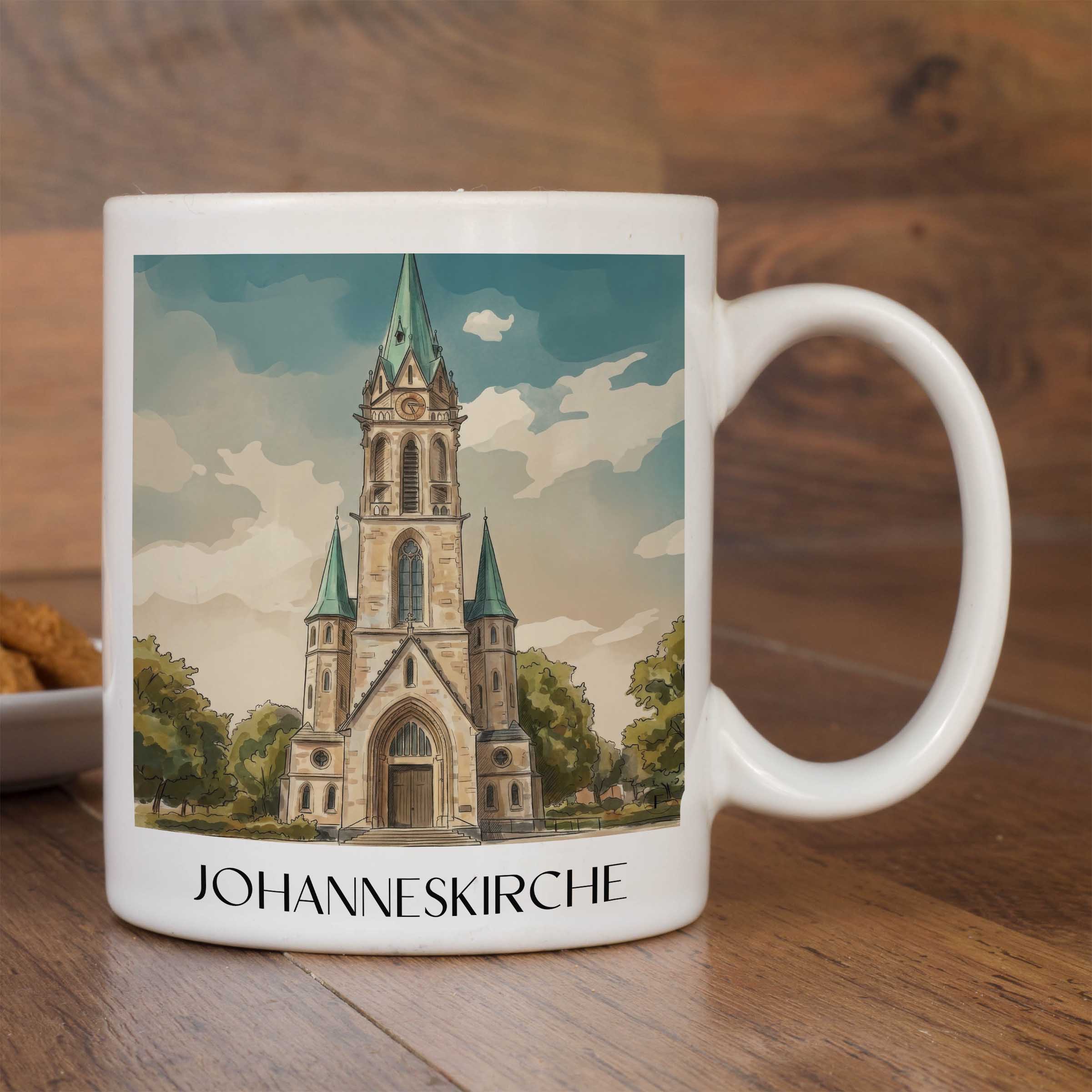 johanneskirche-darmstadt-deutschland-kaffeebecher-aquarell