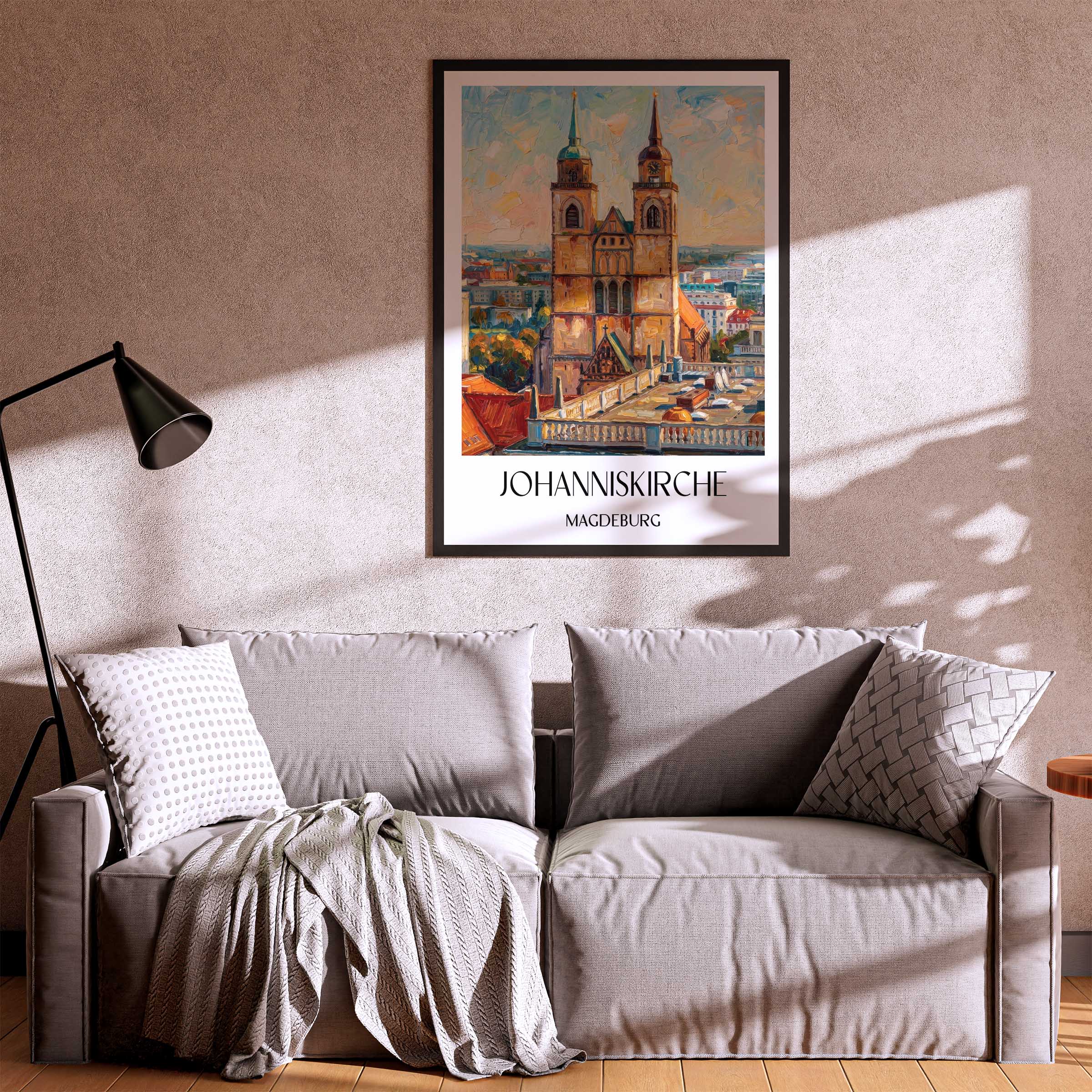 johanniskirche-magdeburg-deutschland-poster-oil-painting-oelgemaelde