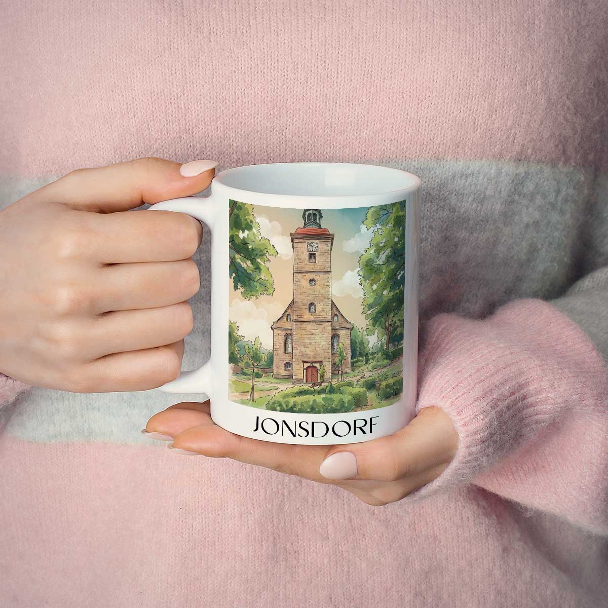 jonsdorf-zittauer-gebirge-deutschland-kaffeebecher-aquarell