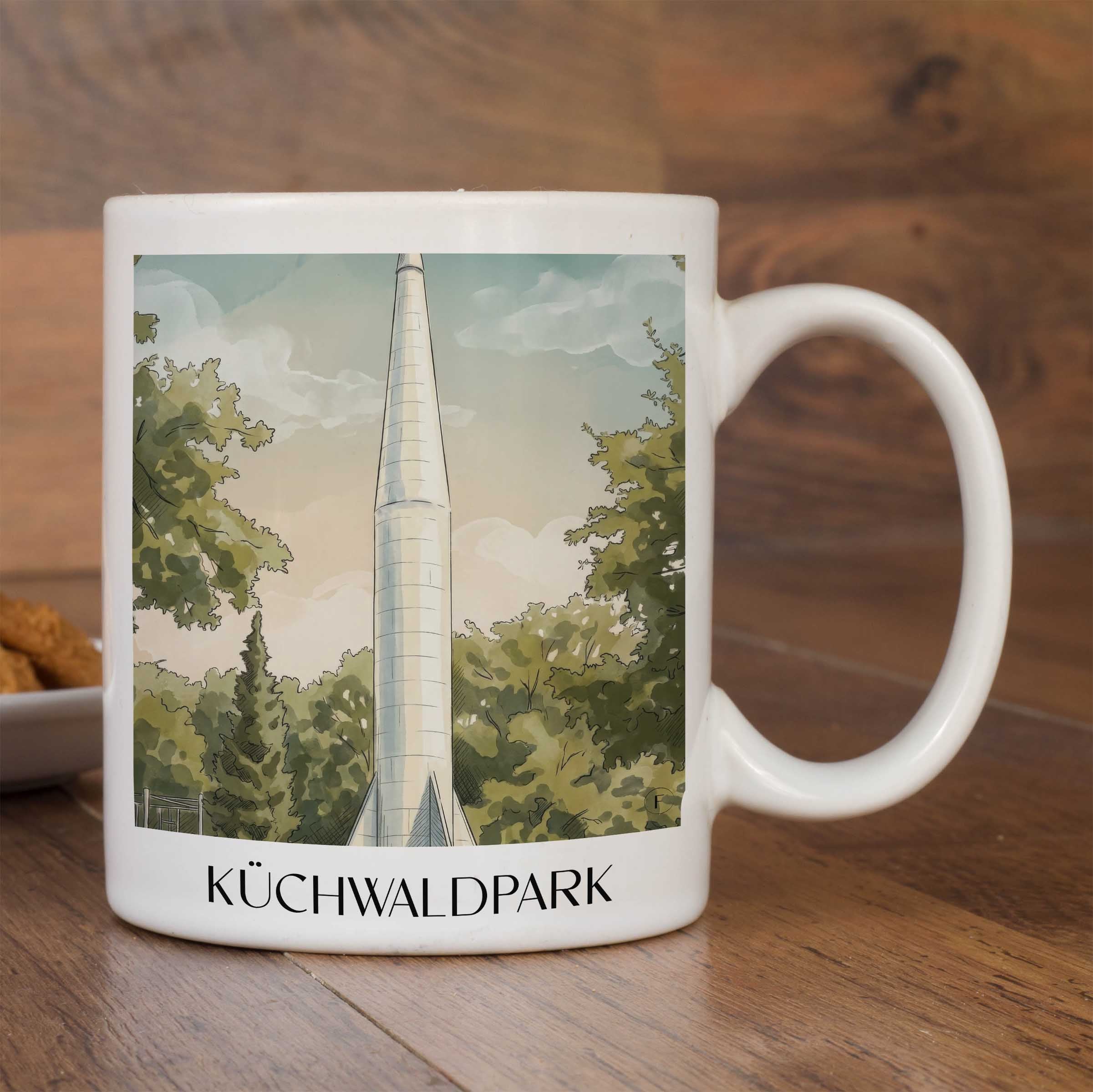 küchwaldpark-chemnitz-deutschland-kaffeebecher-aquarell