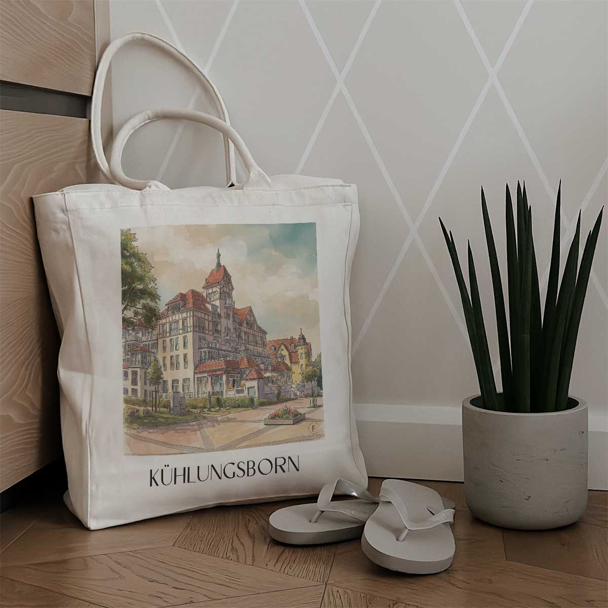 kühlungsborn-mecklenburg-vorpommern-deutschland-einkaufstasche-aquarell