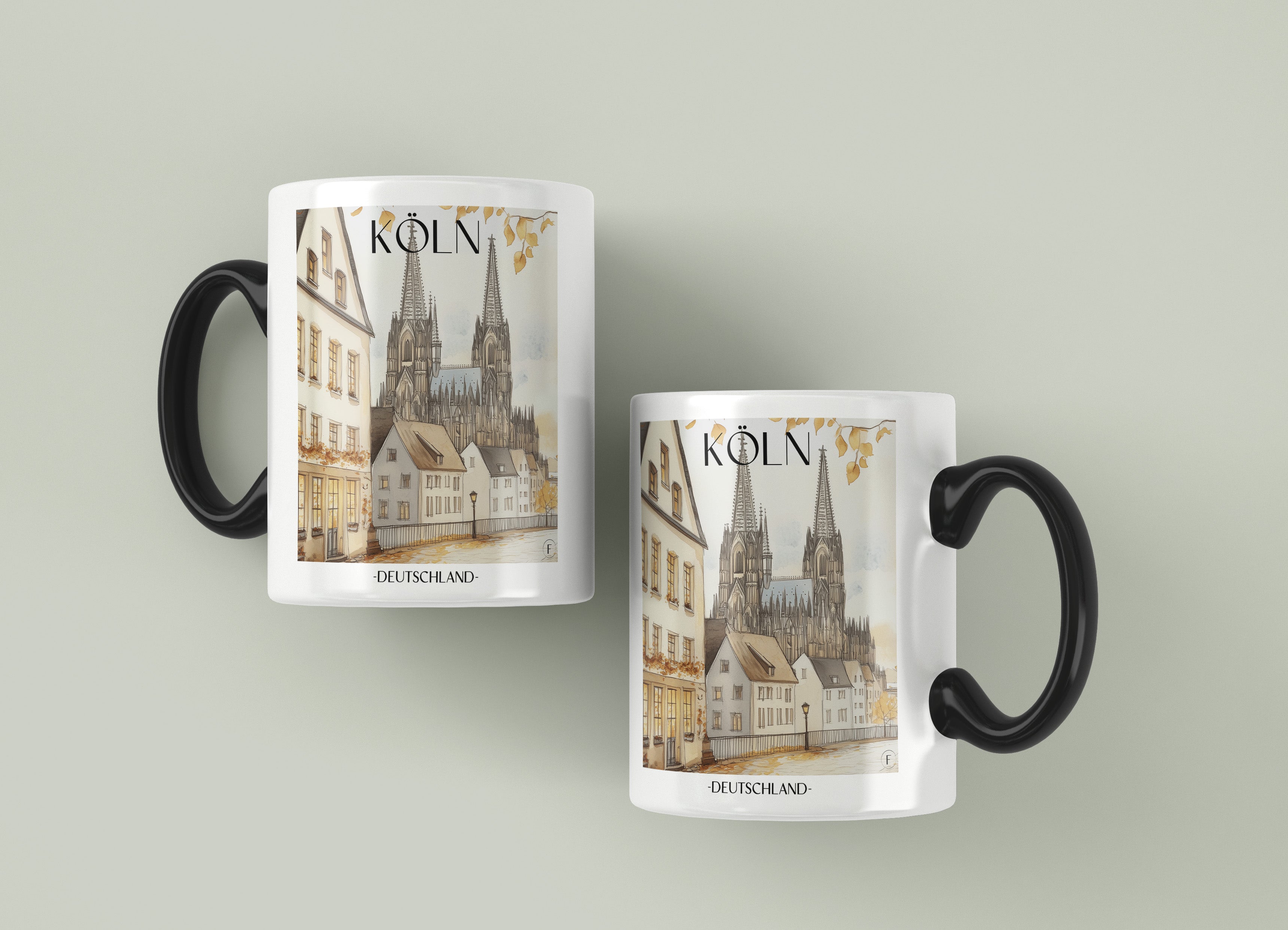 köln-deutschland-einkaufstasche-aquarell