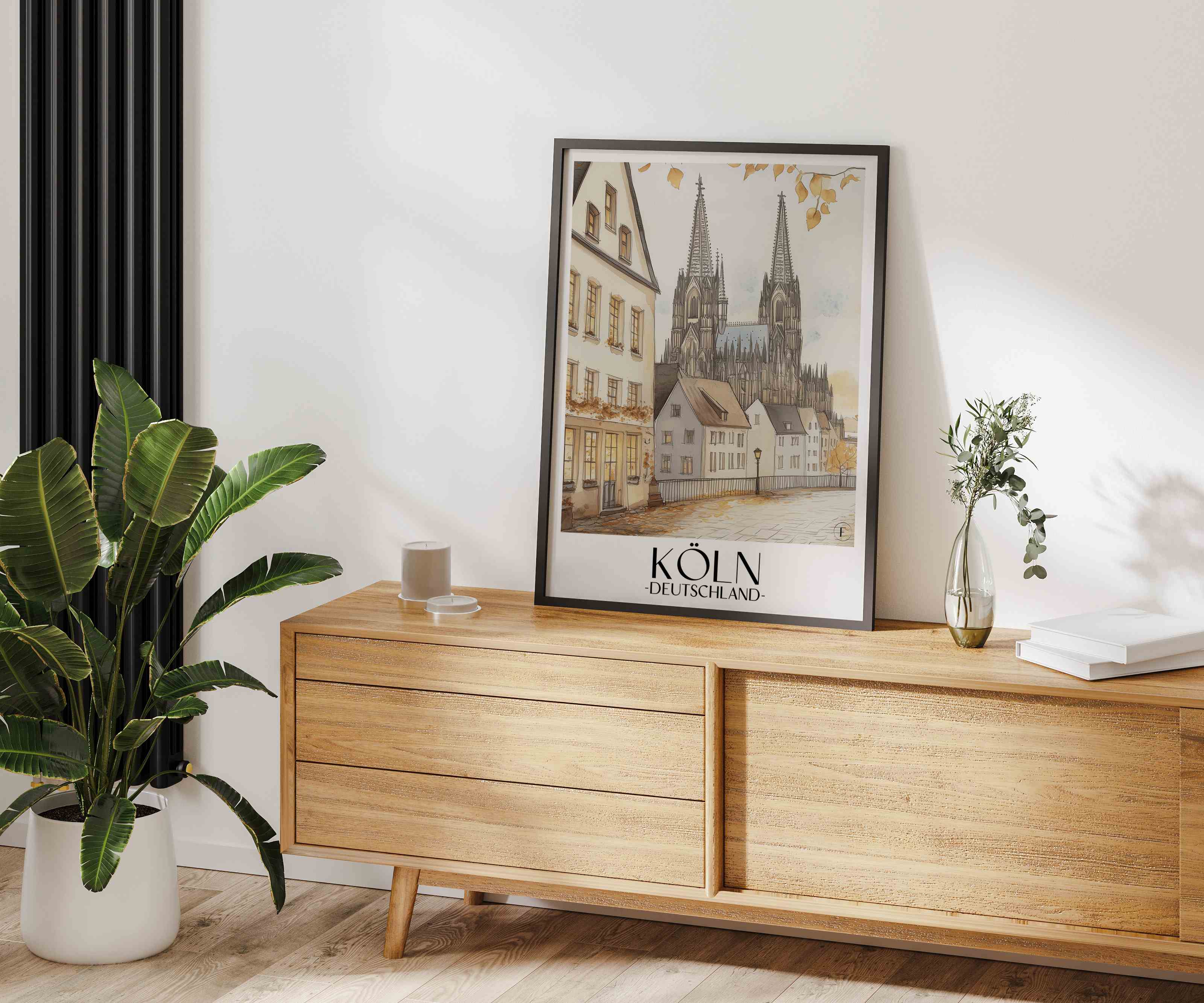 köln-deutschland-poster-aquarell