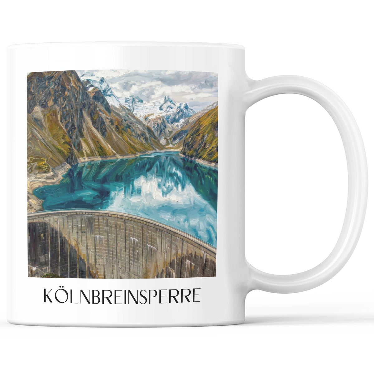 kölnbreinsperre-kärnten-österreich-kaffeebecher-oil-painting-oelgemaelde