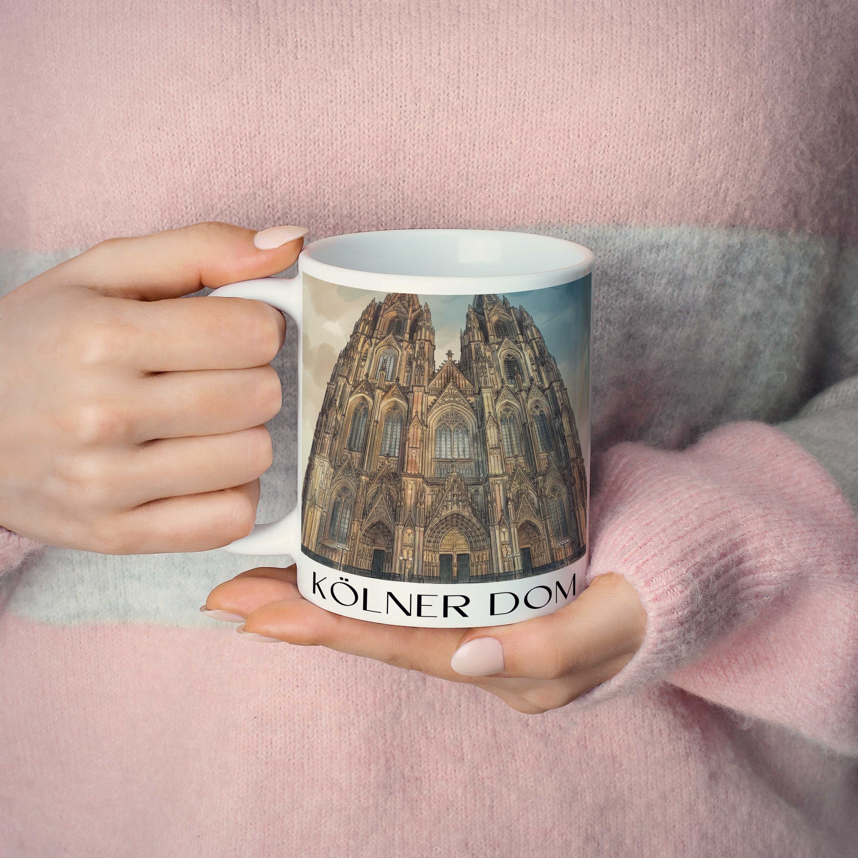 kölner-dom-köln-deutschland-kaffeebecher-aquarell