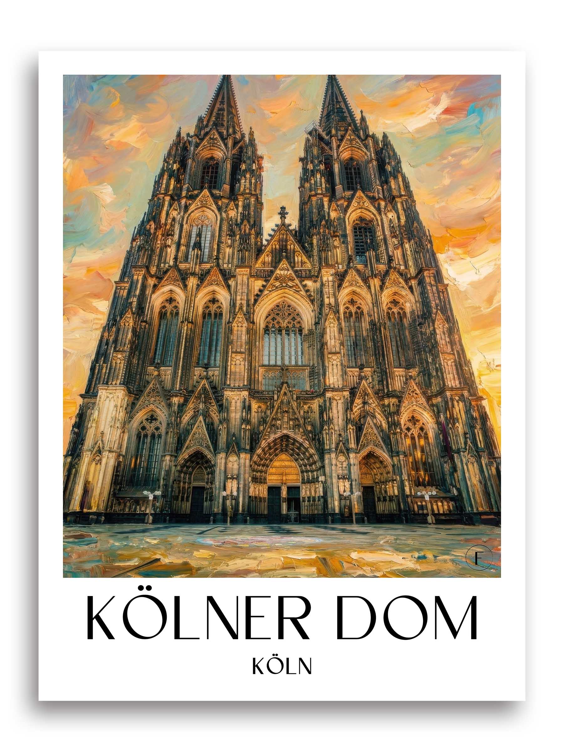 kölner-dom-köln-deutschland-poster-oil-painting-oelgemaelde