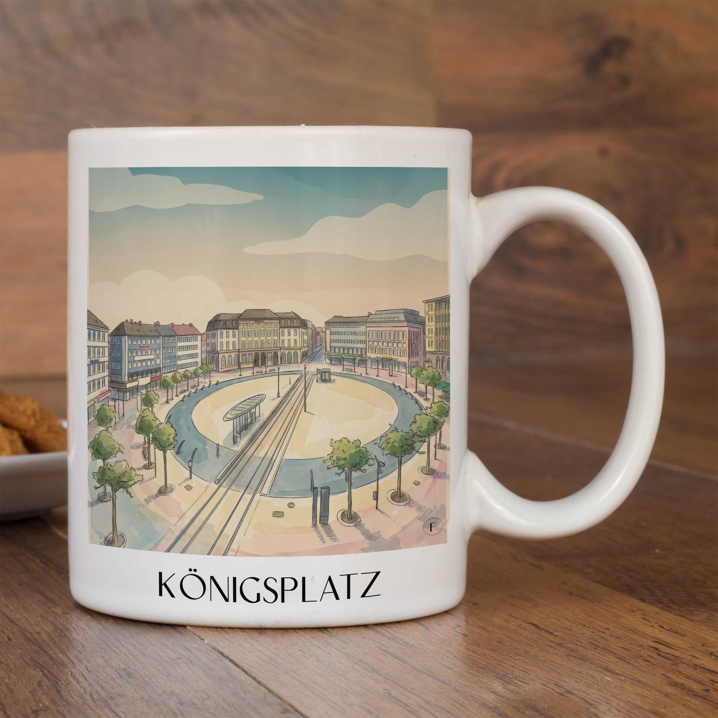 königsplatz-kassel-deutschland-kaffeebecher-aquarell