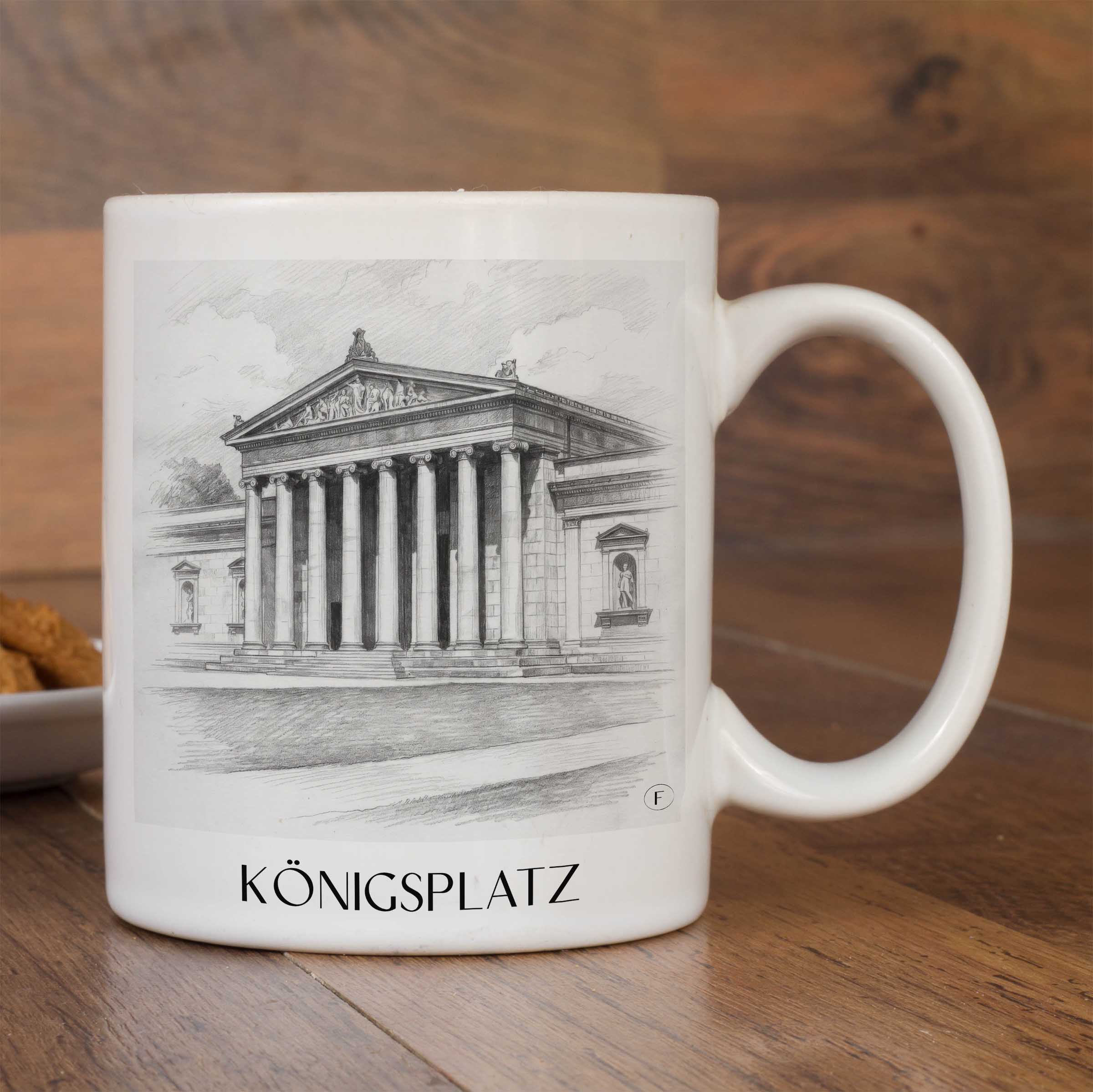 königsplatz-münchen-deutschland-kaffeebecher-bleistift-zeichnung-drawing