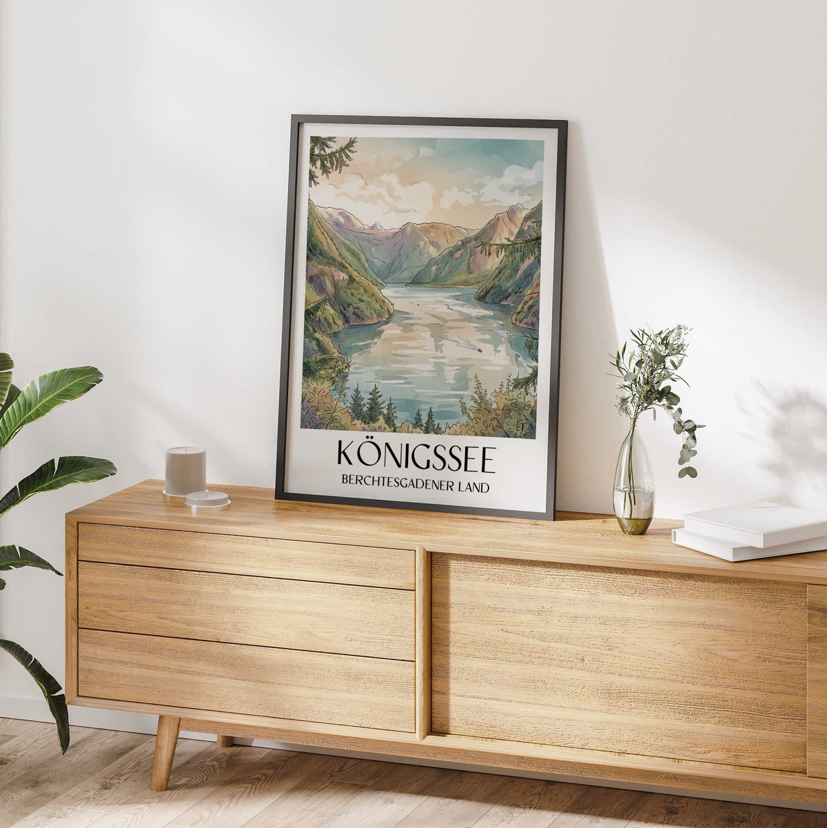 königssee-berchtesgadener-land-deutschland-poster-aquarell