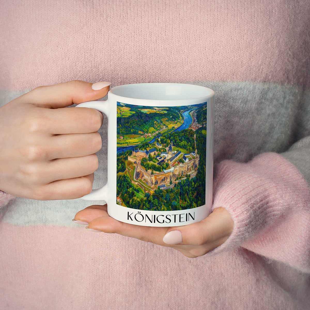 königstein-sächsische-schweiz-deutschland-kaffeebecher-oil-painting-oelgemaelde