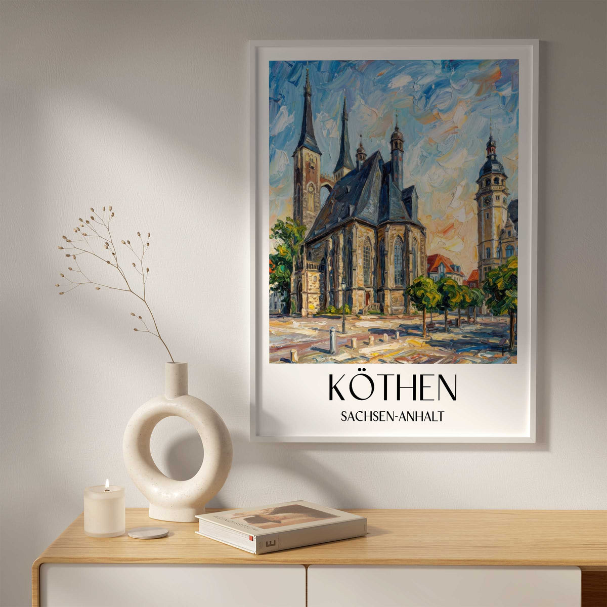 köthen-sachsen-anhalt-deutschland-poster-oil-painting-oelgemaelde