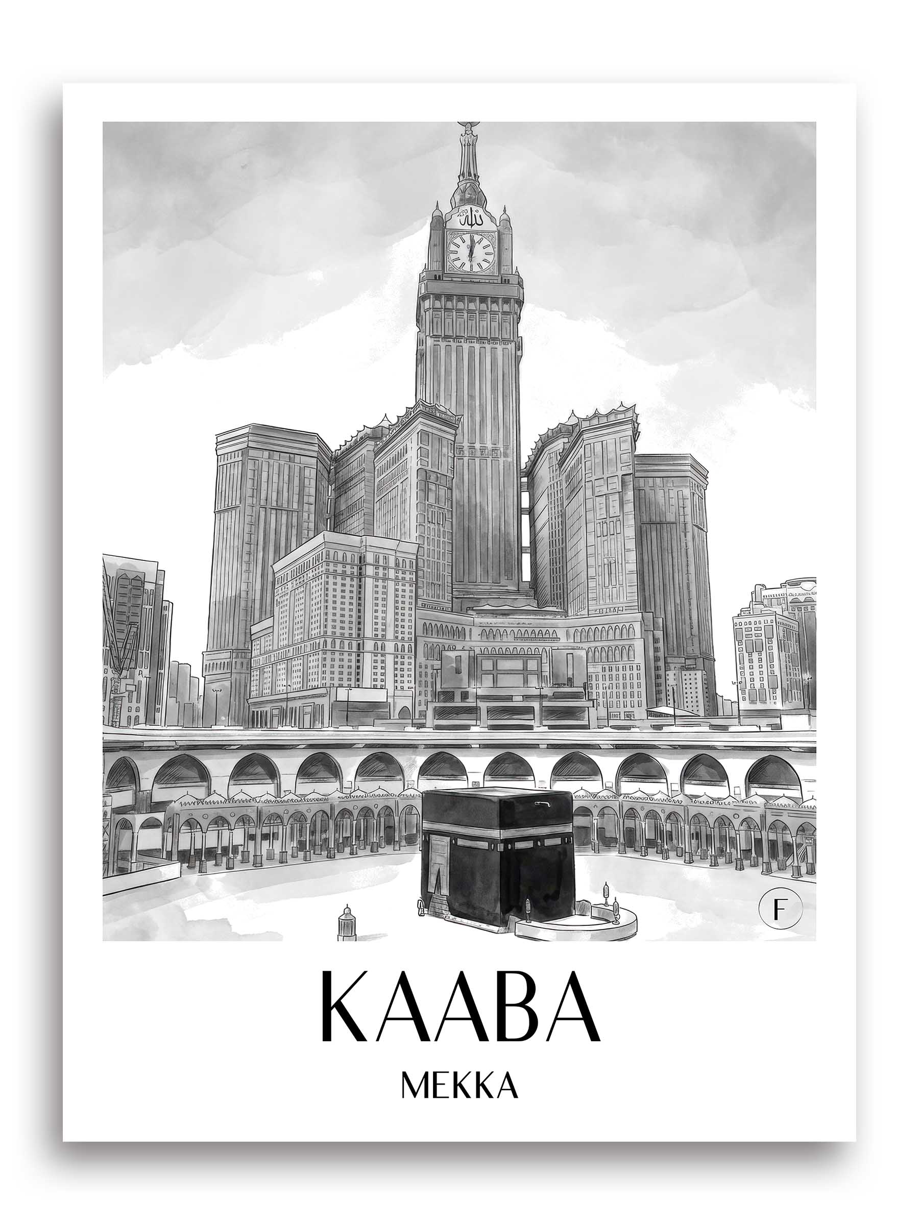 kaaba,-mekka-saudi-arabien-poster-aquarell-schwarz-weiss