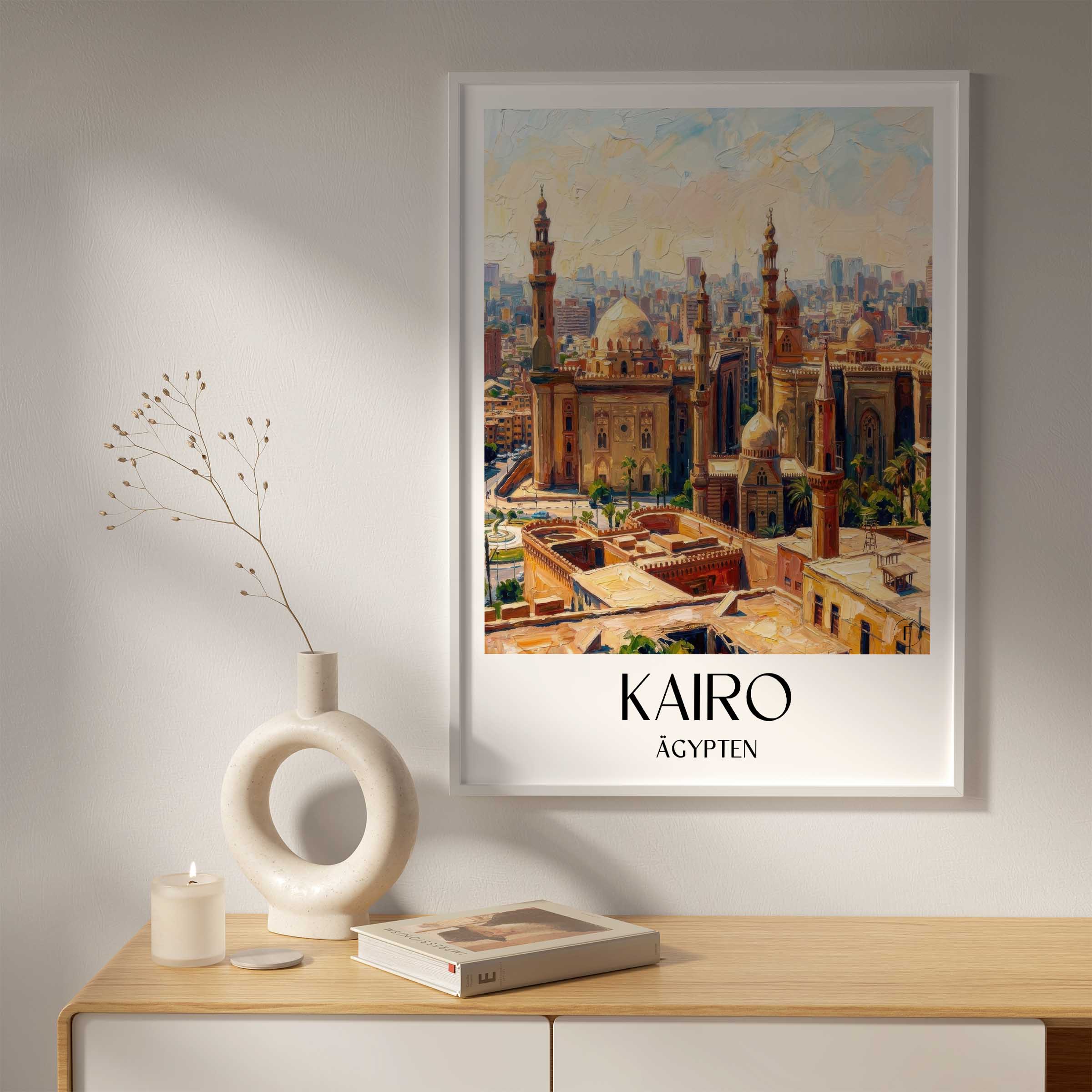kairo-ägypten-poster-oil-painting-oelgemaelde
