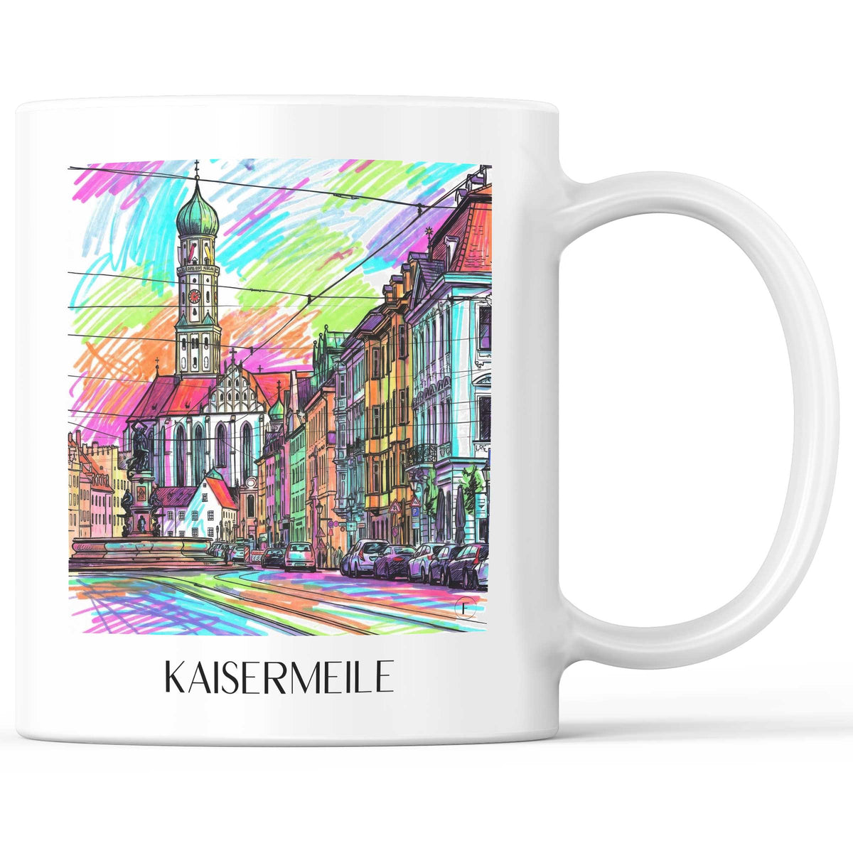 kaisermeile-augsburg-deutschland-kaffeebecher-graffiti