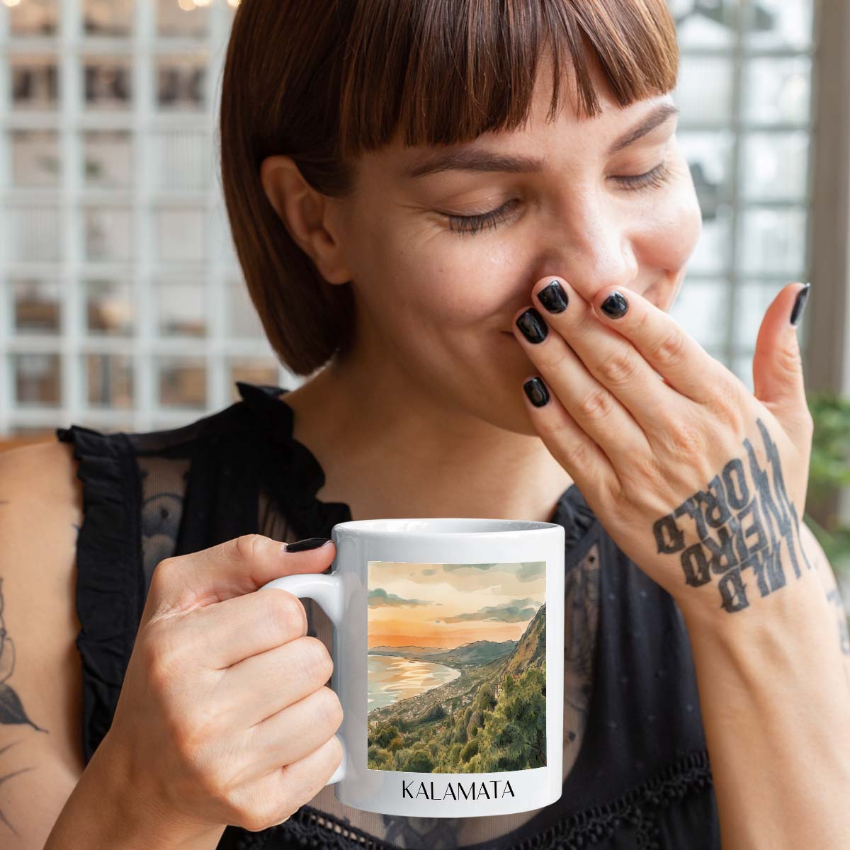 kalamata-griechenland-kaffeebecher-aquarell