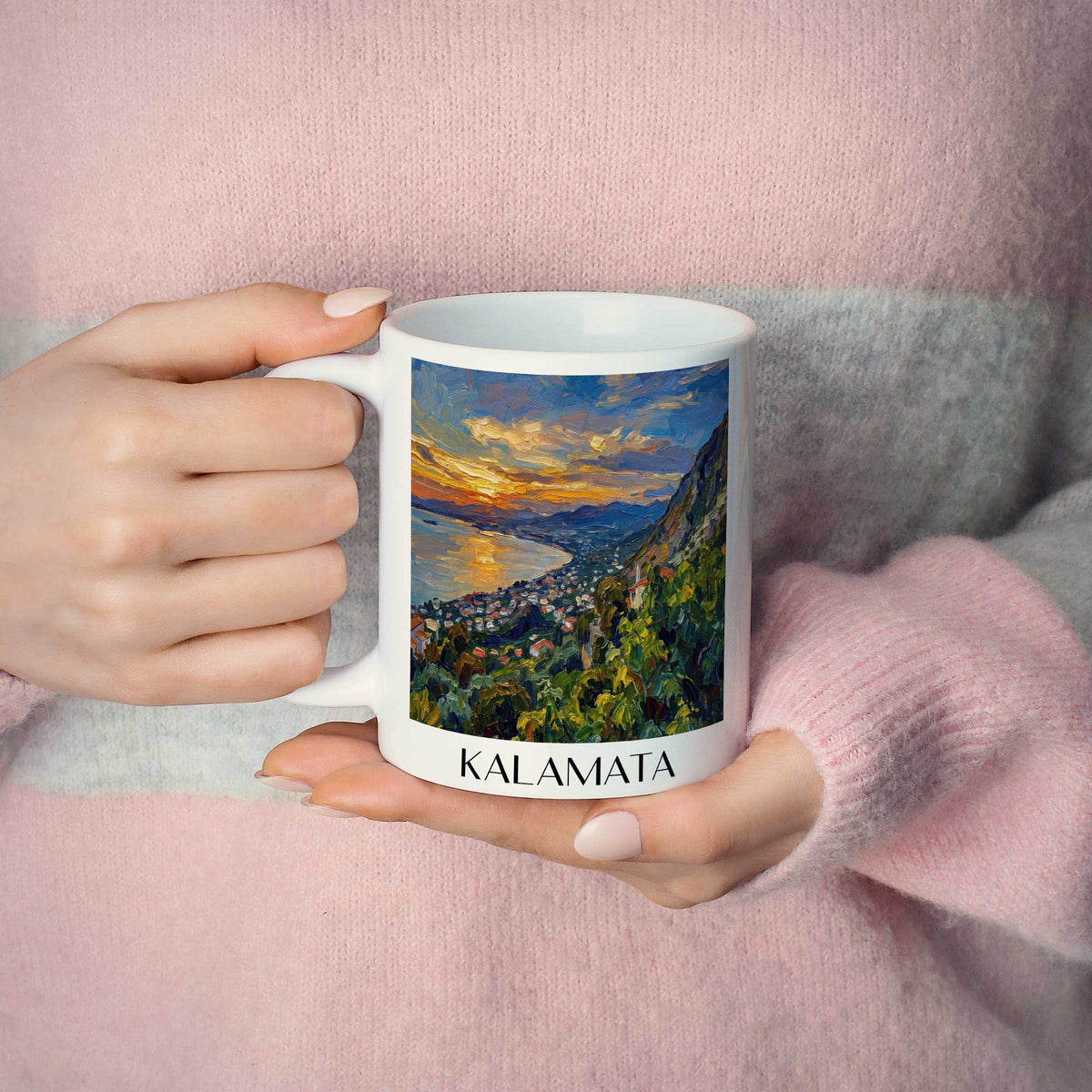 kalamata-griechenland-kaffeebecher-oil-painting-oelgemaelde