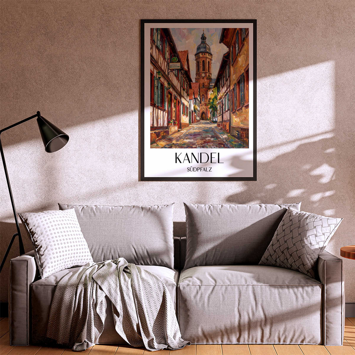 kandel-südpfalz-deutschland-poster-oil-painting-oelgemaelde