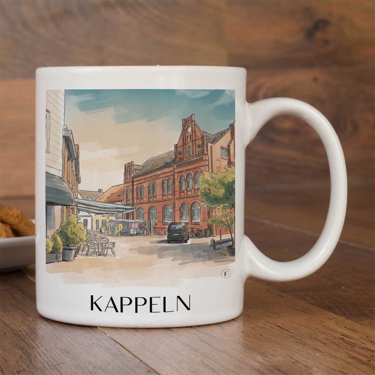 kappeln-schleswig-holstein-deutschland-kaffeebecher-aquarell