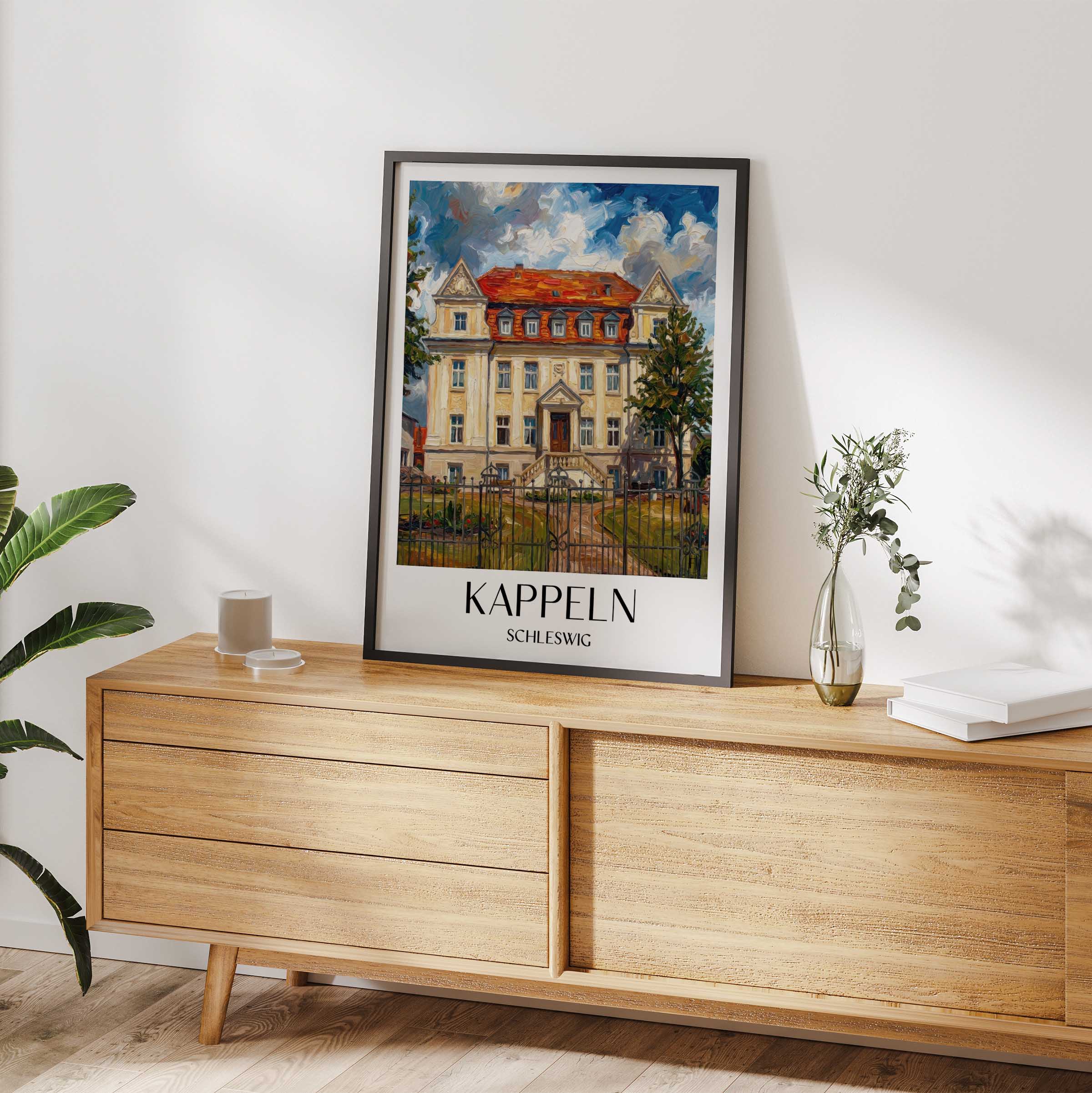 kappeln-schleswig-deutschland-poster-oil-painting-oelgemaelde