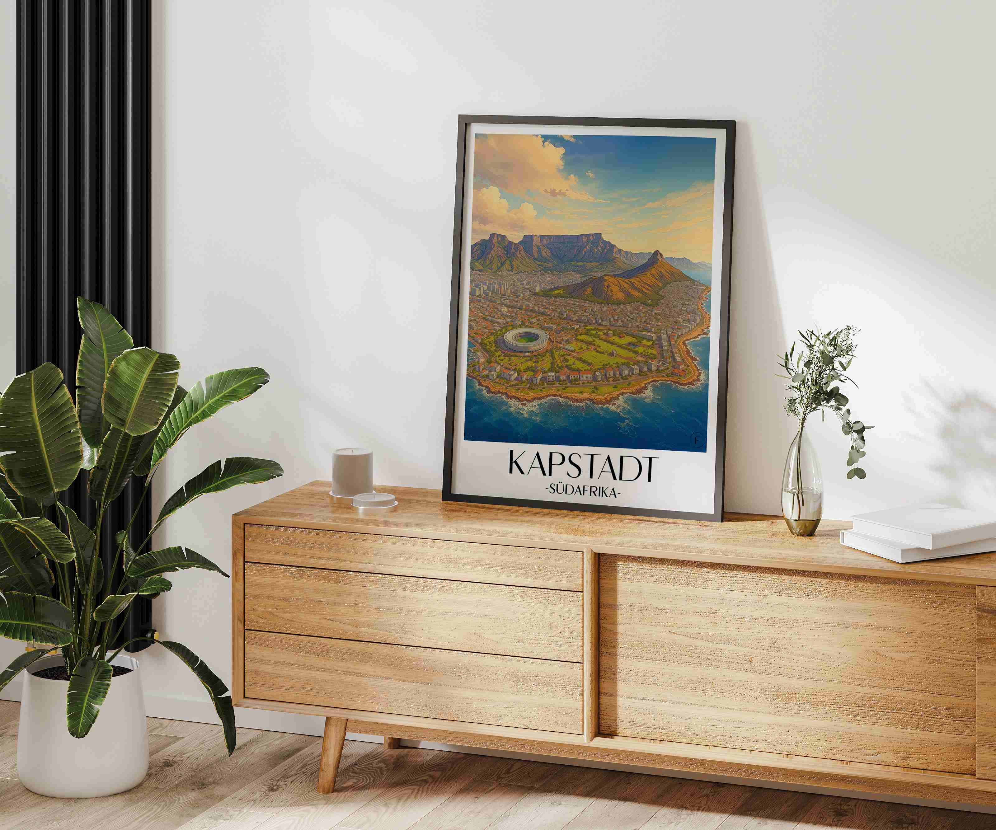 kapstadt-südafrika-poster-aquarell