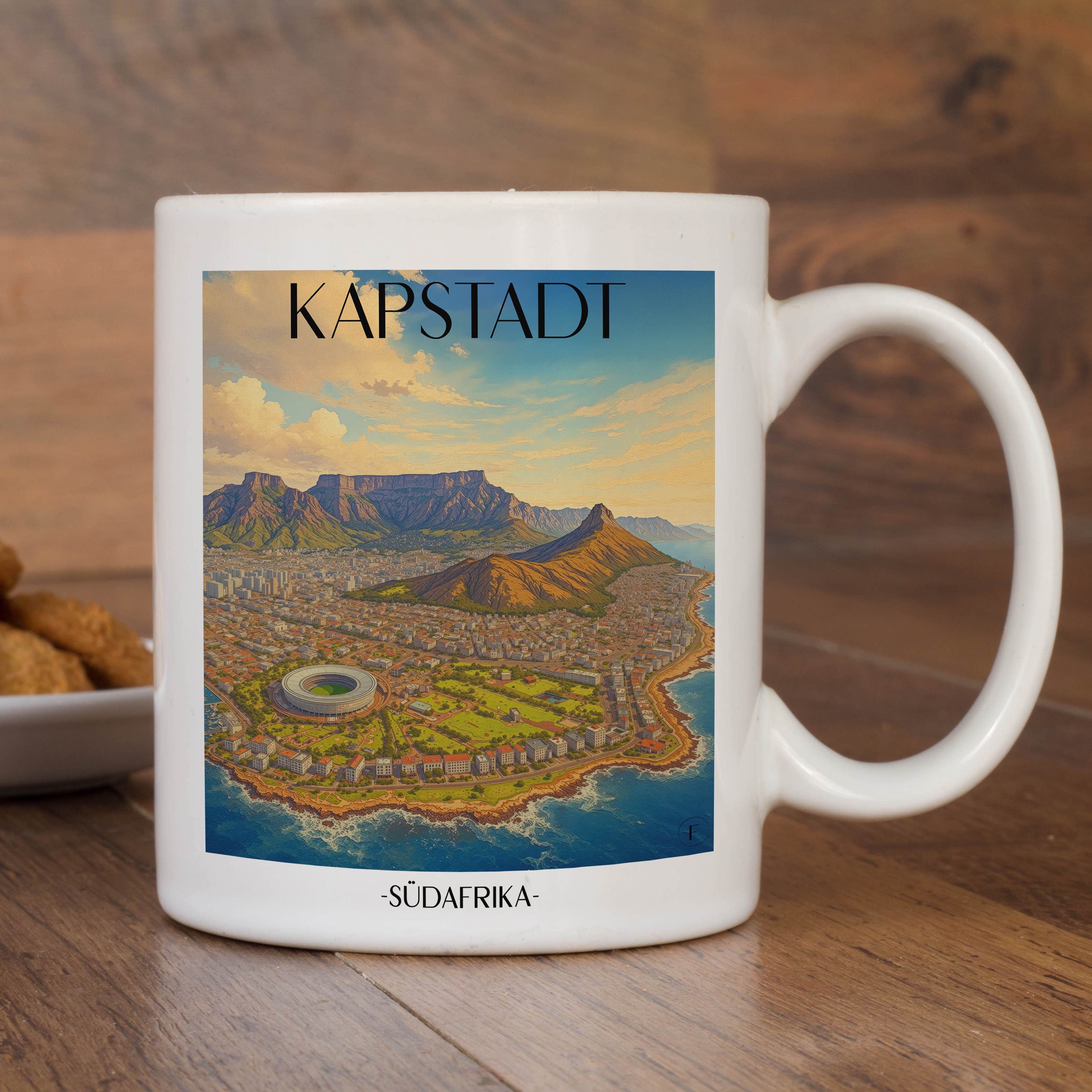 kapstadt-südafrika-einkaufstasche-aquarell