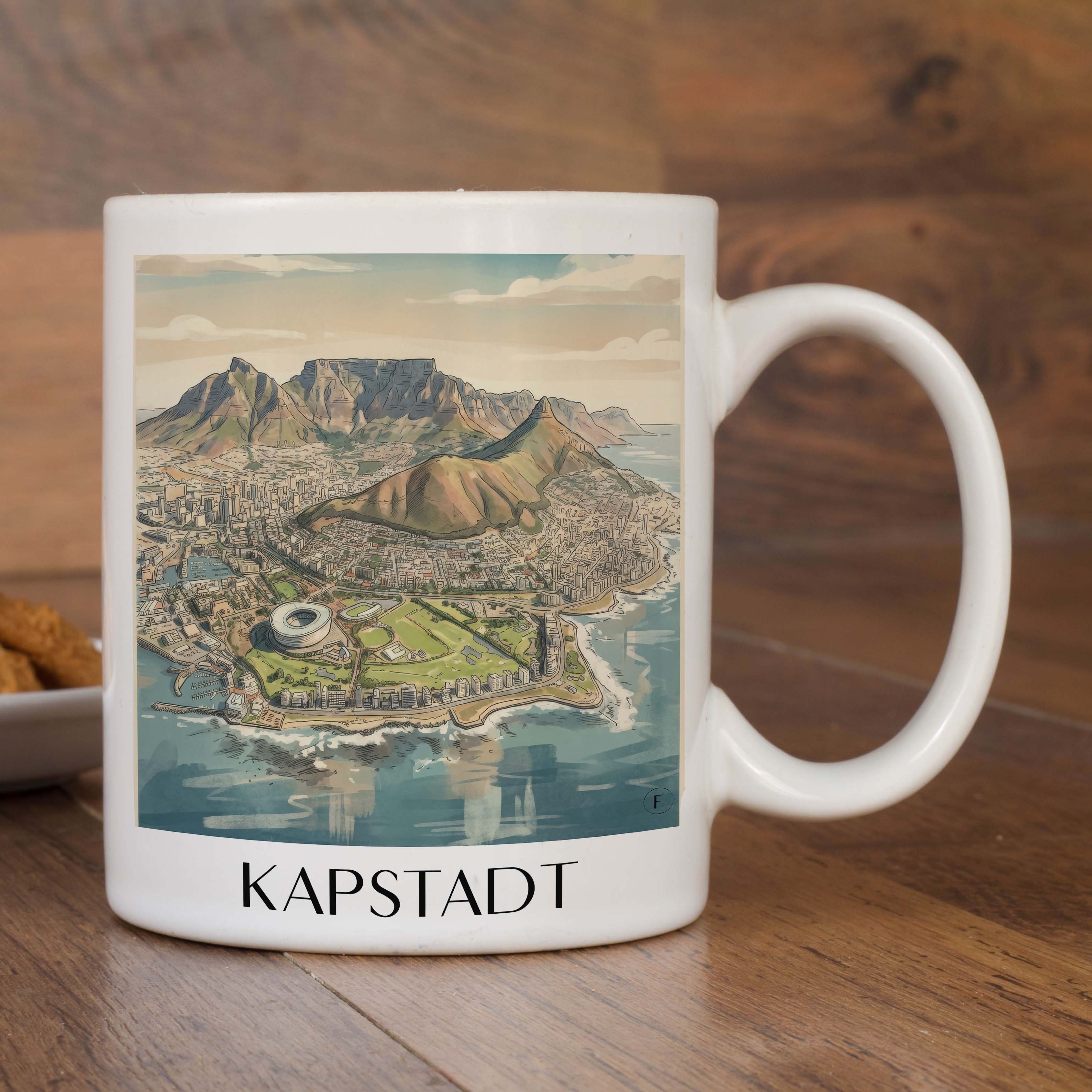 kapstadt-südafrika-kaffeebecher-aquarell