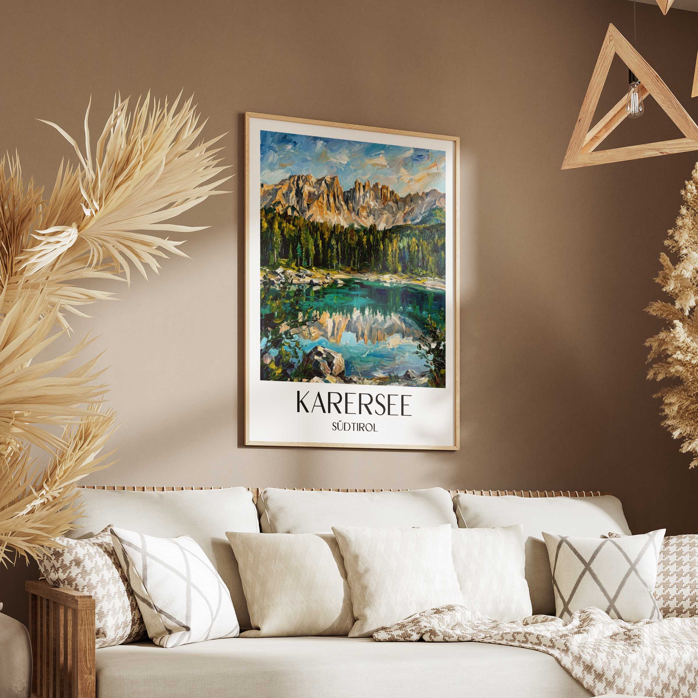 karersee-südtirol-italien-poster-oil-painting-oelgemaelde
