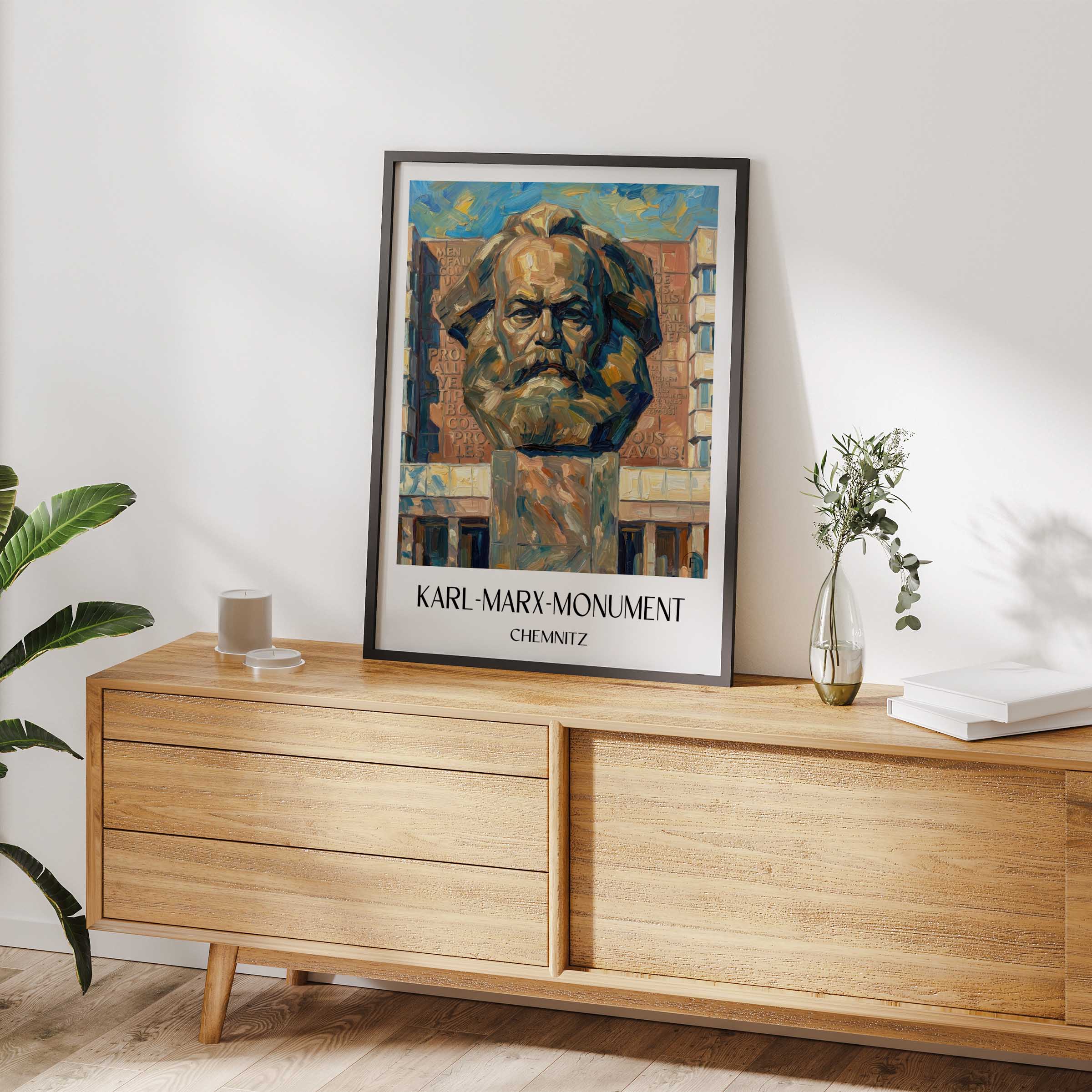 karl-marx-monument-chemnitz-deutschland-poster-oil-painting-oelgemaelde