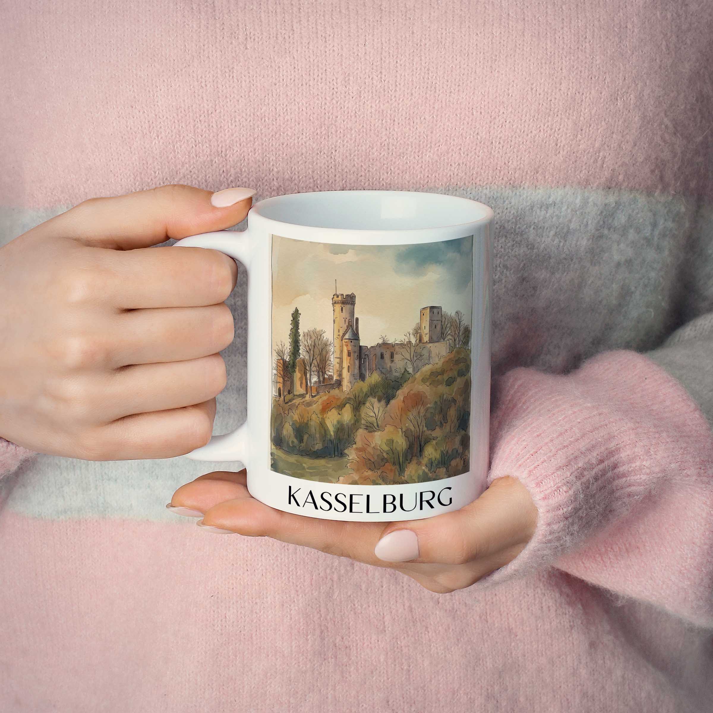 kasselburg-eifel-deutschland-kaffeebecher-aquarell