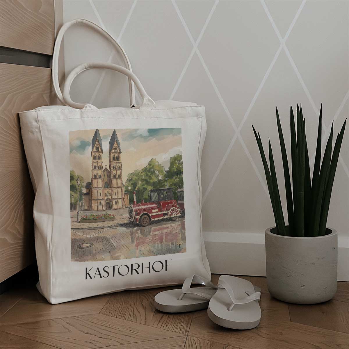 kastorhof-koblenz-deutschland-einkaufstasche-aquarell