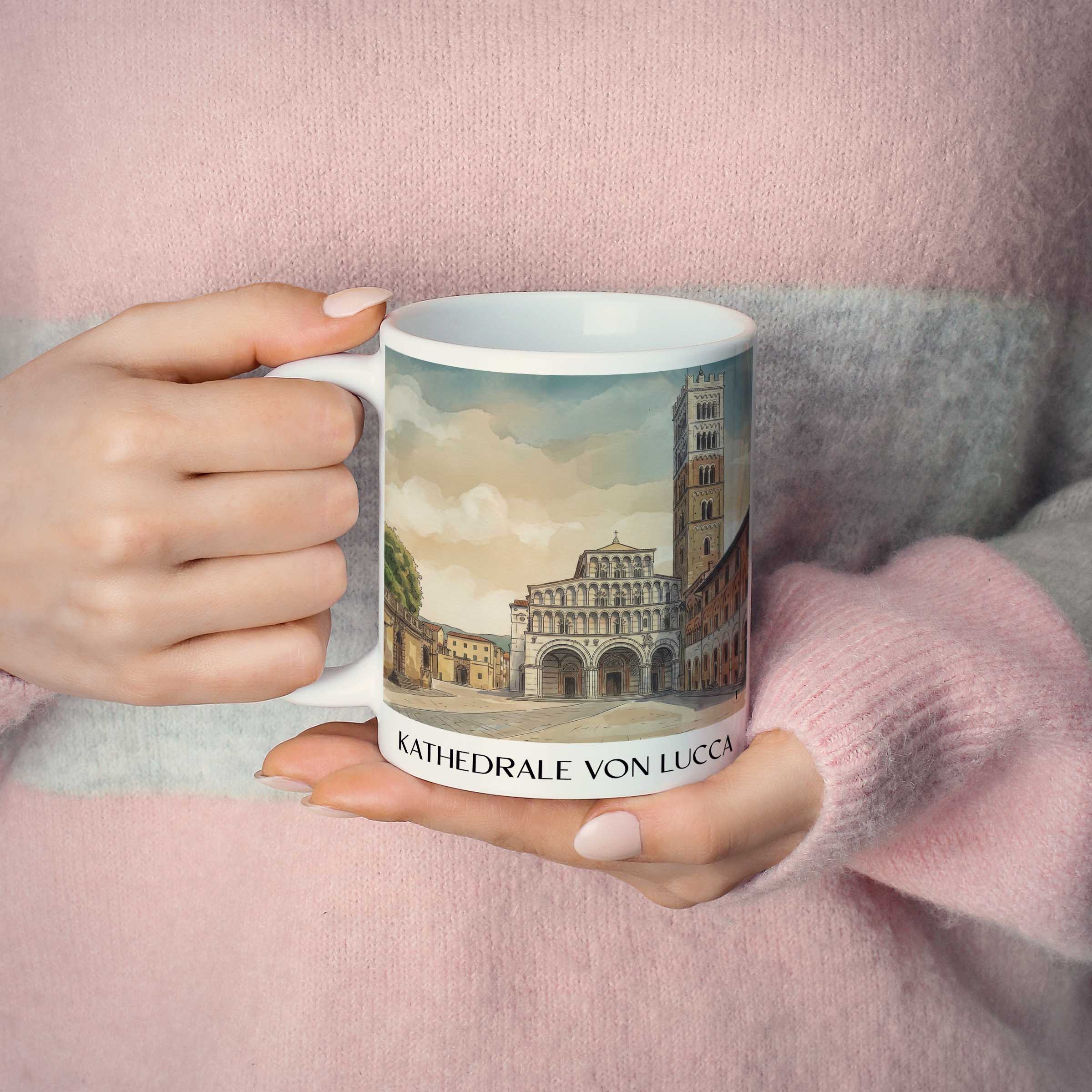 kathedrale-von-lucca-toskana-italien-kaffeebecher-aquarell