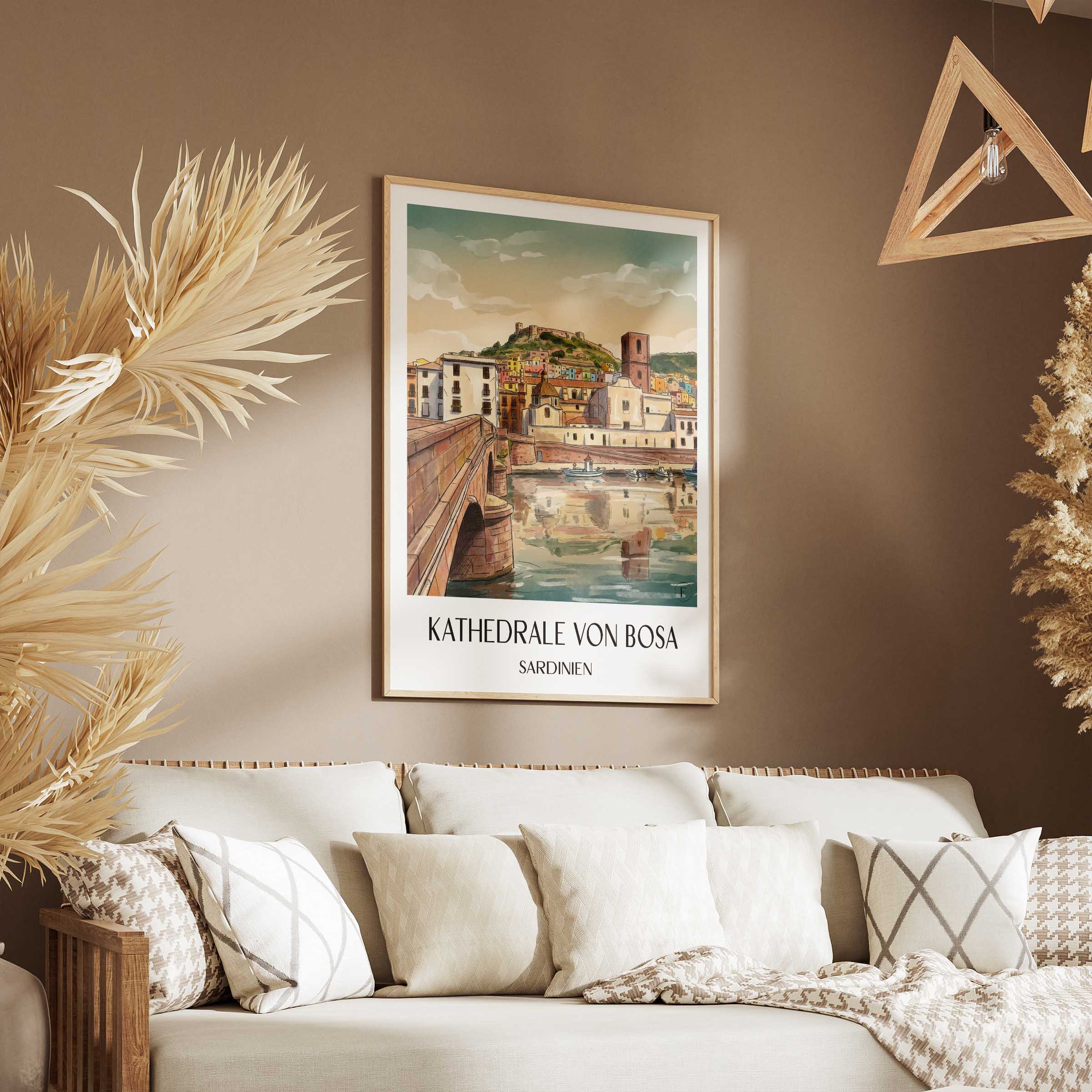 kathedrale-von-bosa-sardinien-italien-poster-aquarell