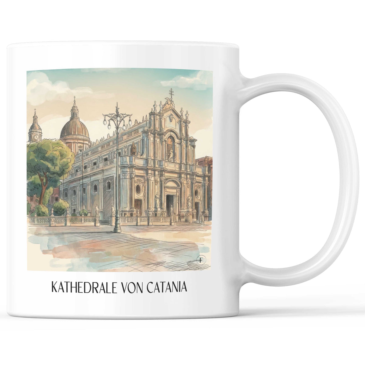 kathedrale-von-catania-sizilien-italien-kaffeebecher-aquarell