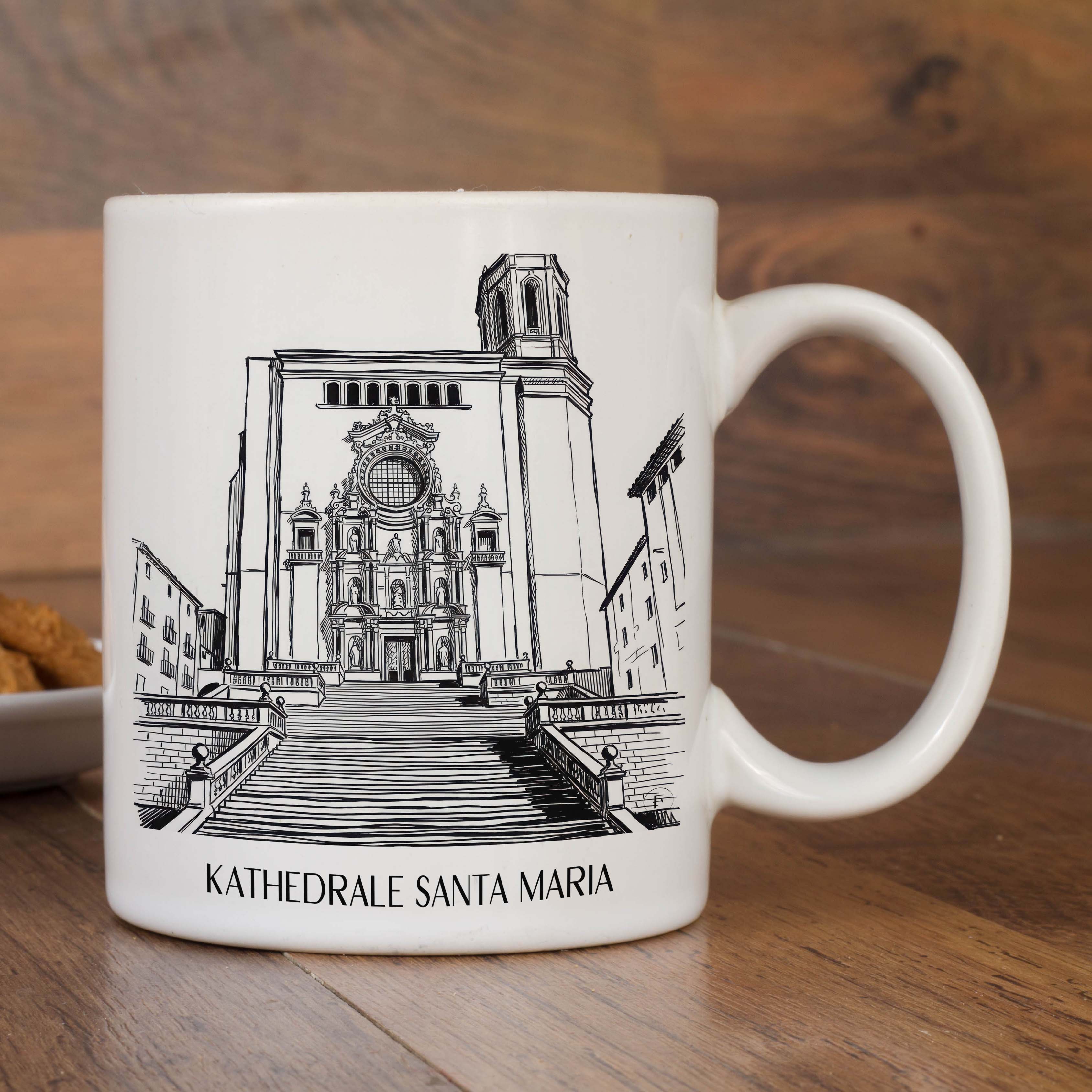 kathedrale-von-girona-spanien-spanien-und-spanien-kaffeebecher-skizze