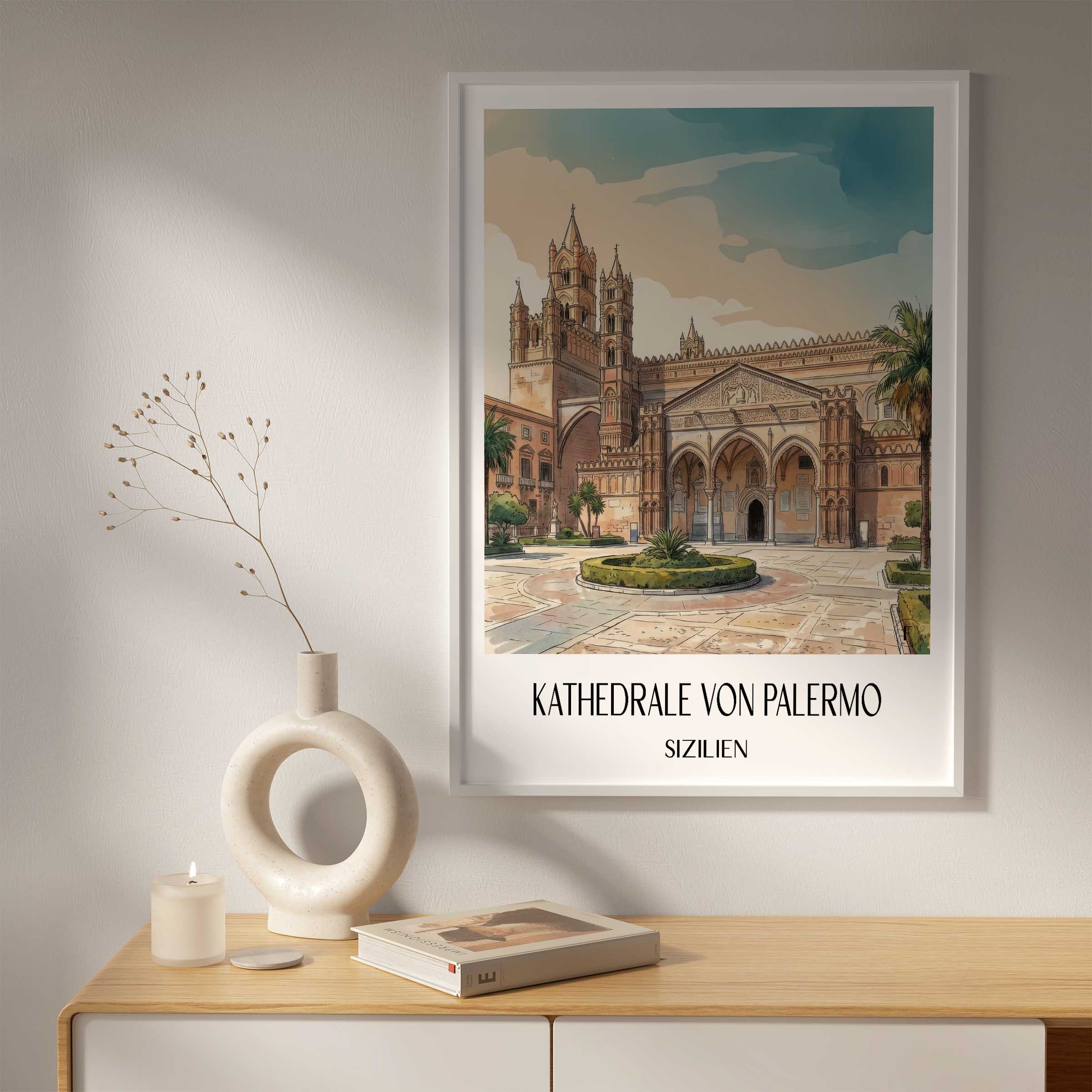 kathedrale-von-palermo-sizilien-italien-poster-aquarell