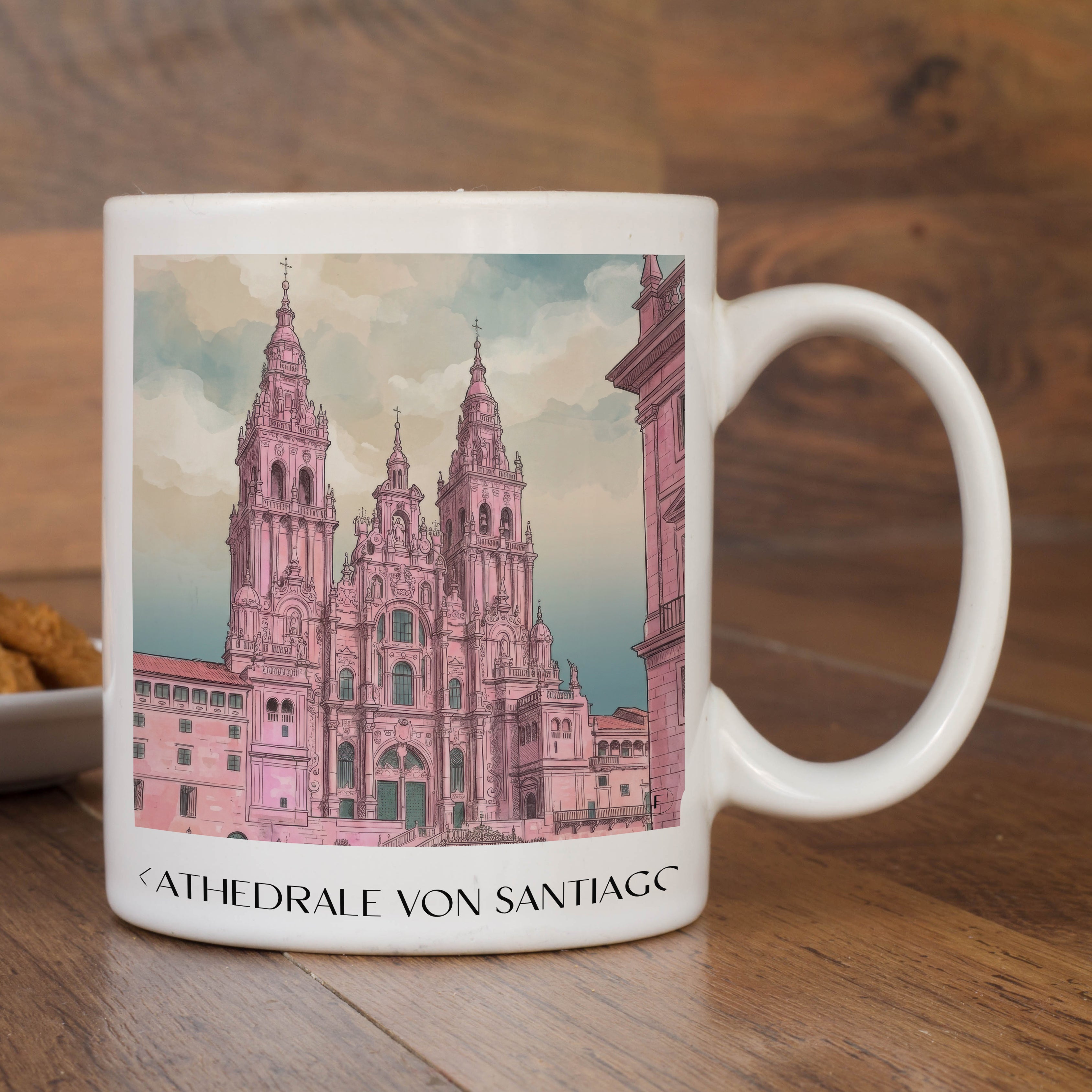 kathedrale-von-santiago-spanien-spanien-kaffeebecher-aquarell-pink-rosa
