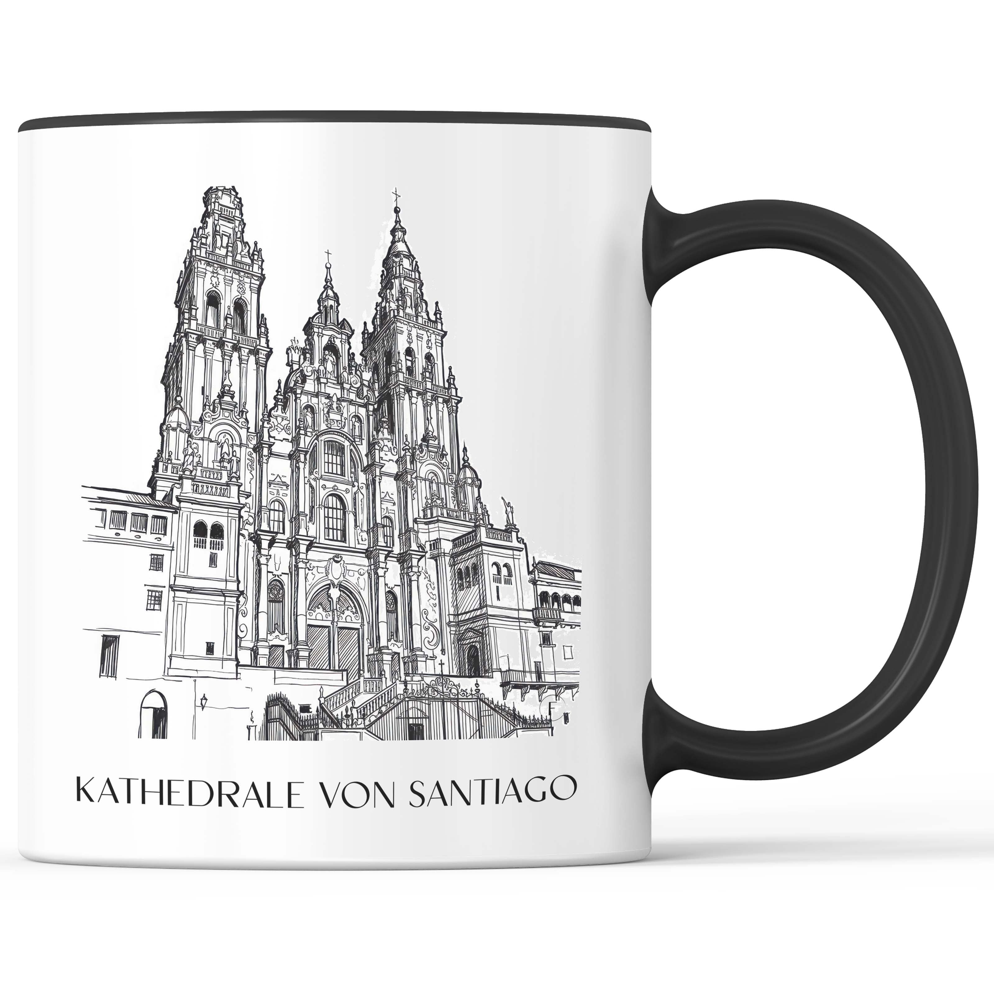 kathedrale-von-santiago-spanien-spanien-kaffeebecher-skizze