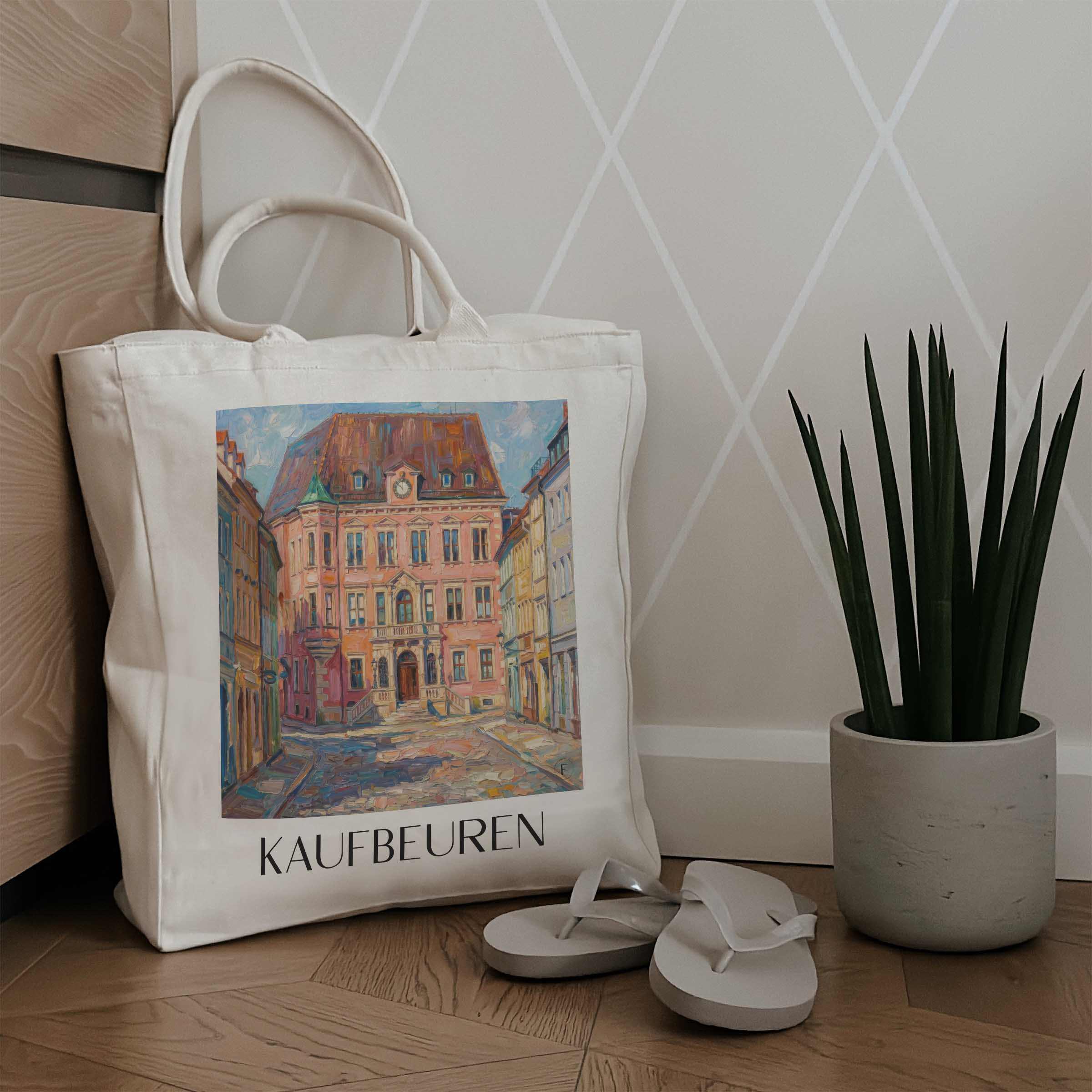 kaufbeuren-schwaben-deutschland-einkaufstasche-oil-painting-oelgemaelde