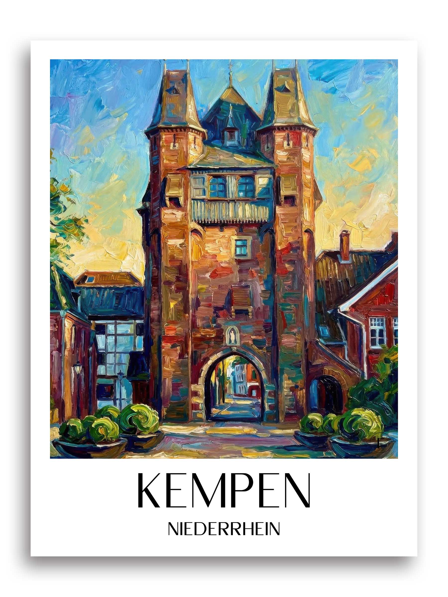 kempen-niederrhein-deutschland-poster-oil-painting-oelgemaelde