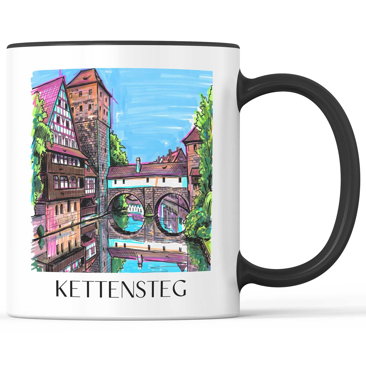 kettensteg-nürnberg-deutschland-kaffeebecher-graffiti