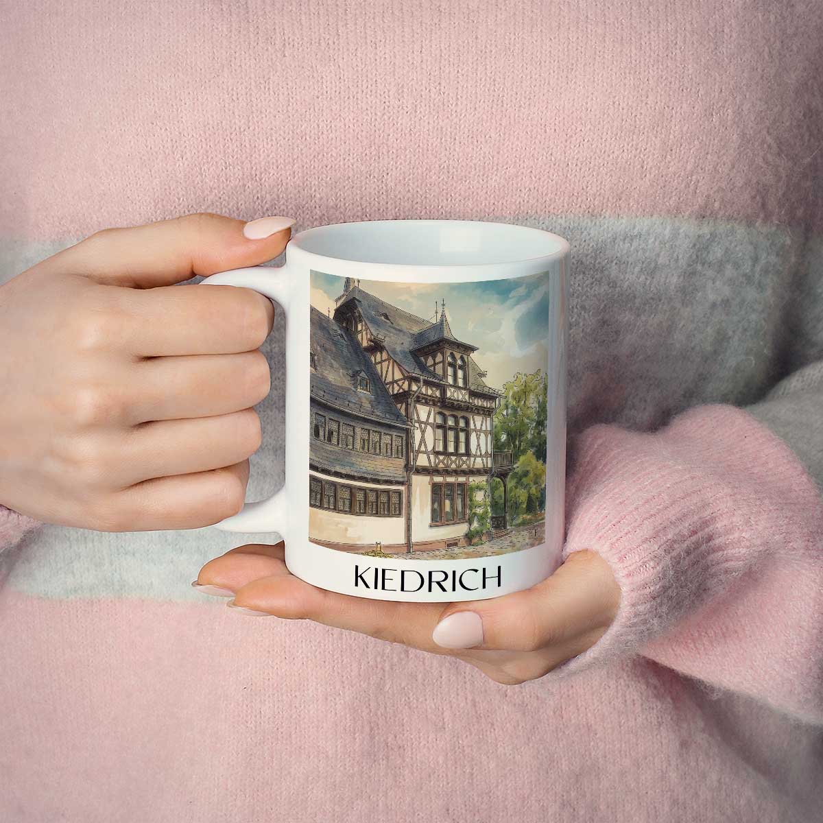 kiedrich-rheingau-deutschland-kaffeebecher-aquarell