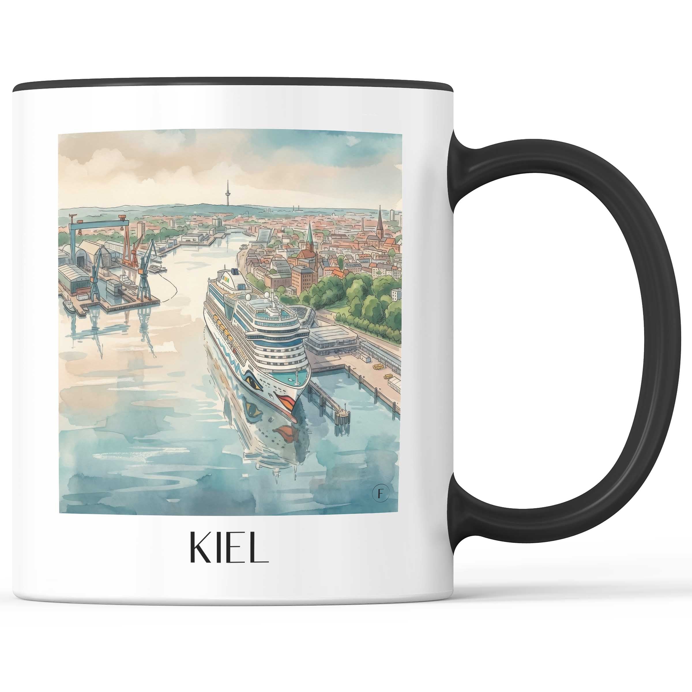 kiel-schleswig-holstein-deutschland-kaffeebecher-aquarell