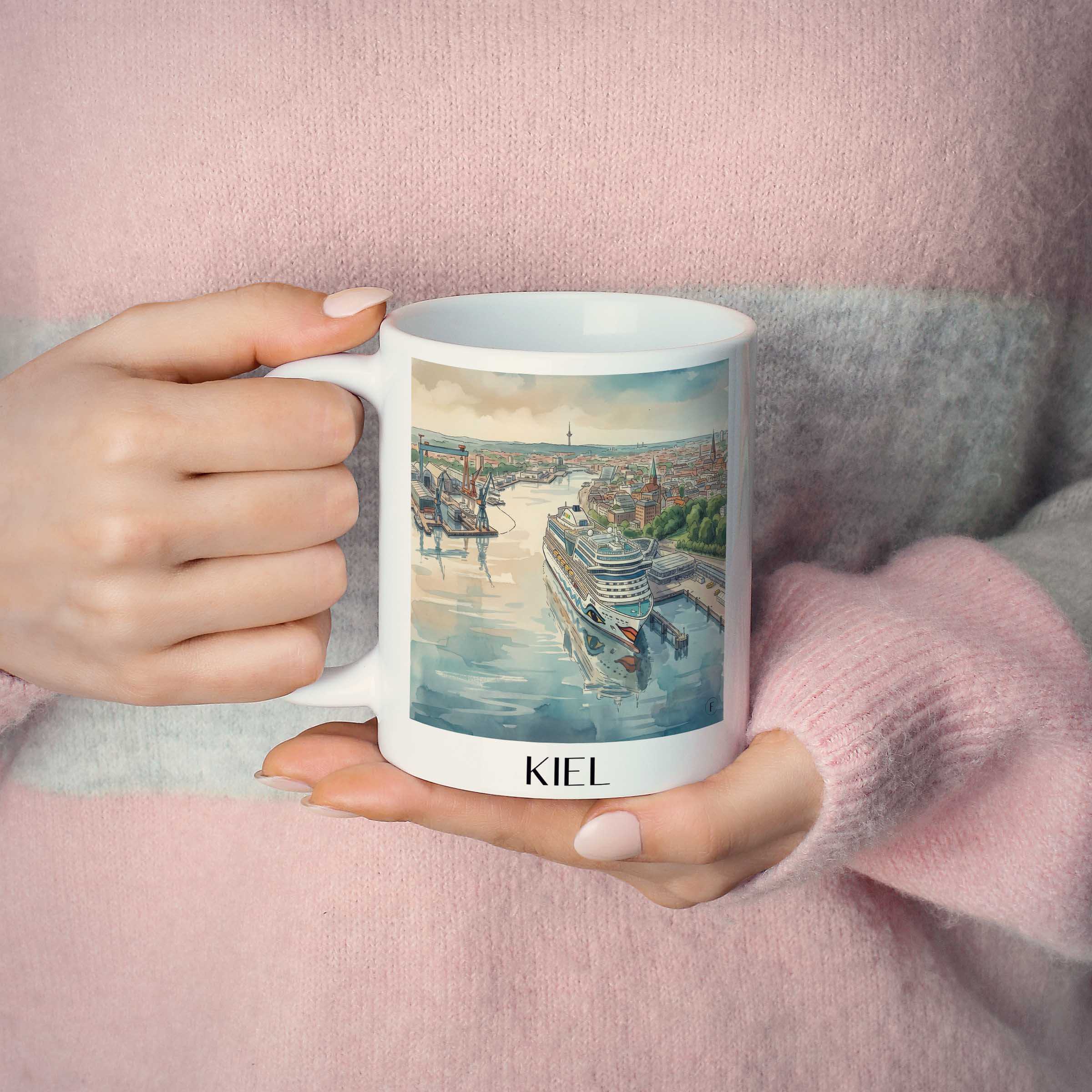 kiel-schleswig-holstein-deutschland-kaffeebecher-aquarell