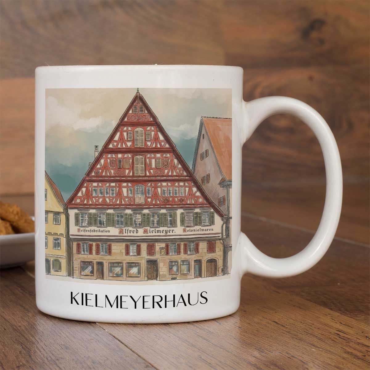 kielmeyerhaus-esslingen-am-neckar-deutschland-kaffeebecher-aquarell